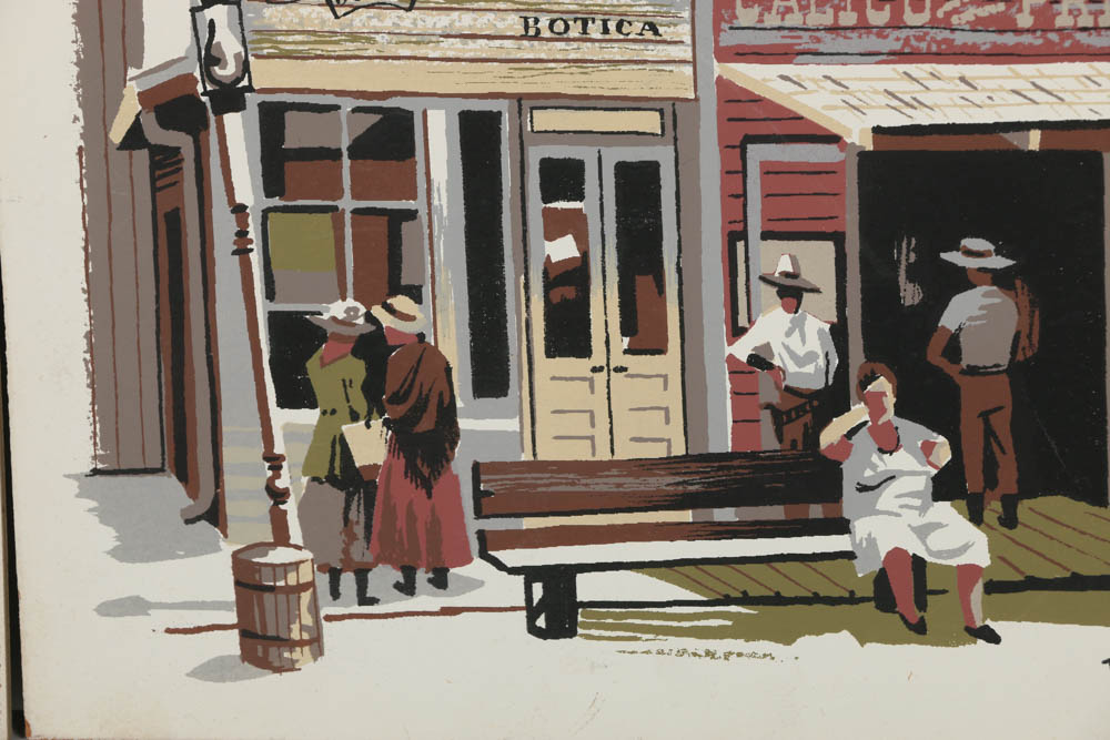 Assortment of Mark Coomer Serigraphs on Board