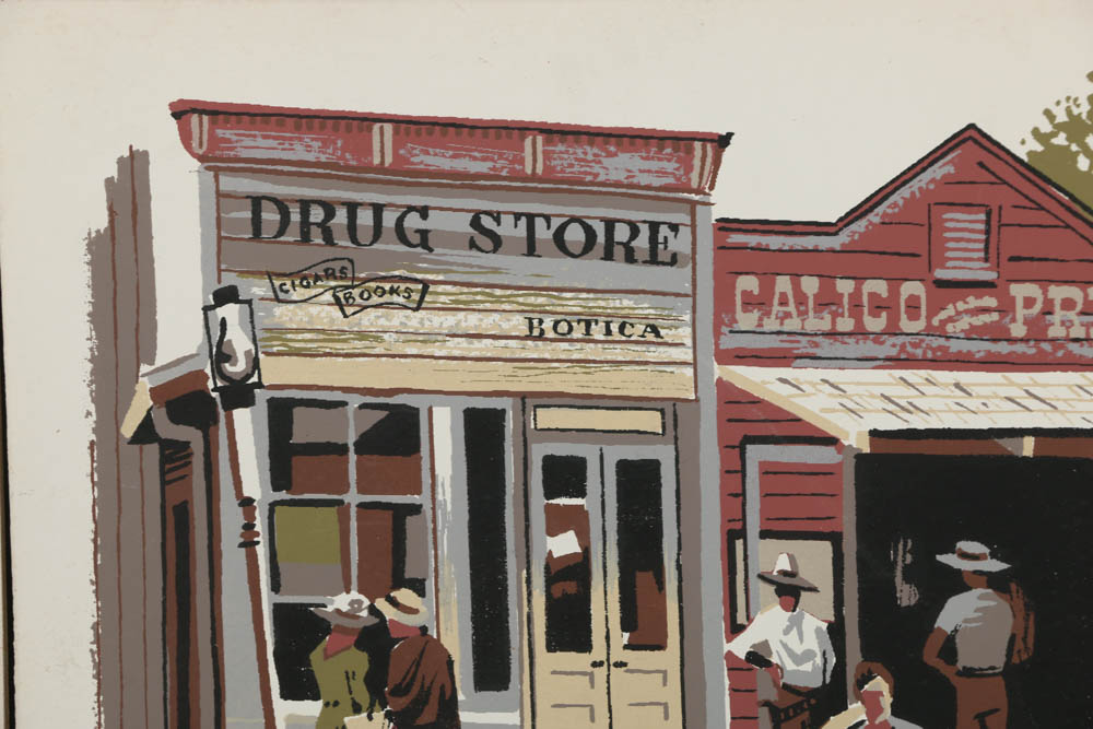 Assortment of Mark Coomer Serigraphs on Board