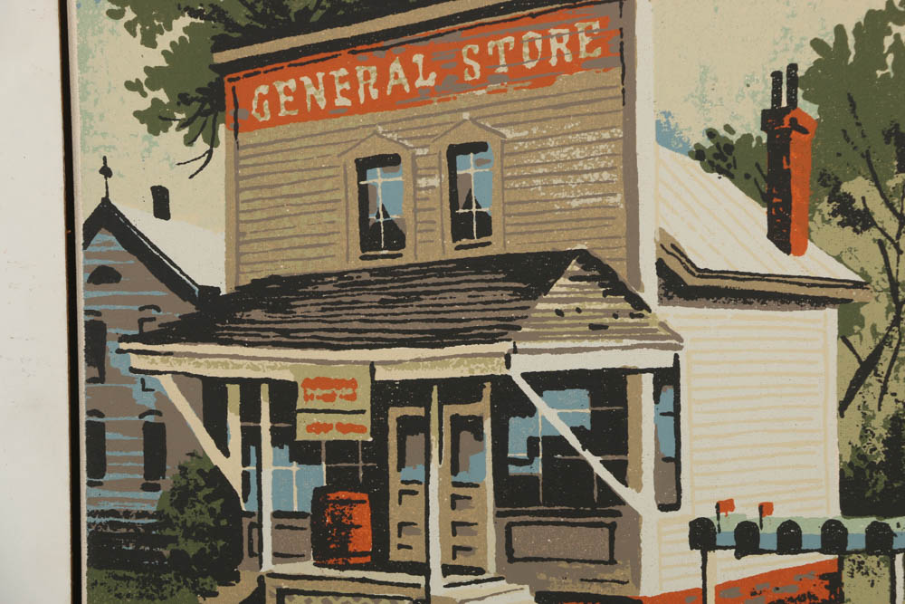 Assortment of Mark Coomer Serigraphs on Board