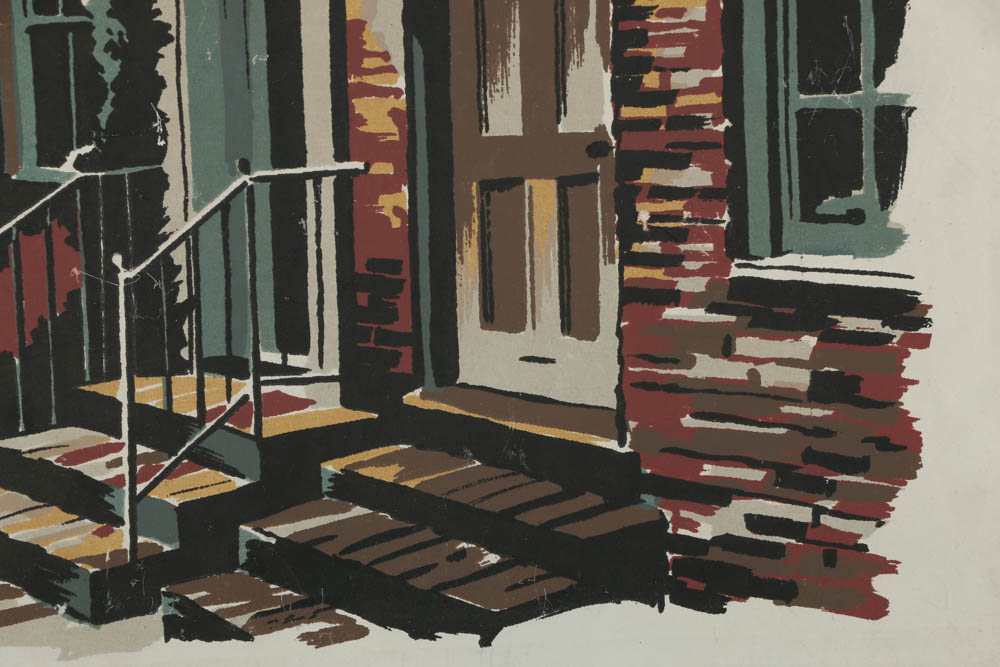 Collection of Mark Coomer Serigraphs on Boards of Genre Scenes