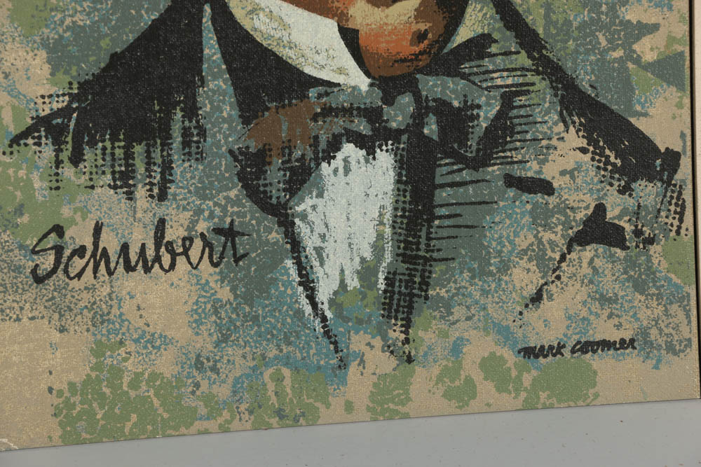 Collection of Mark Coomer Serigraphs on Boards of Genre Scenes