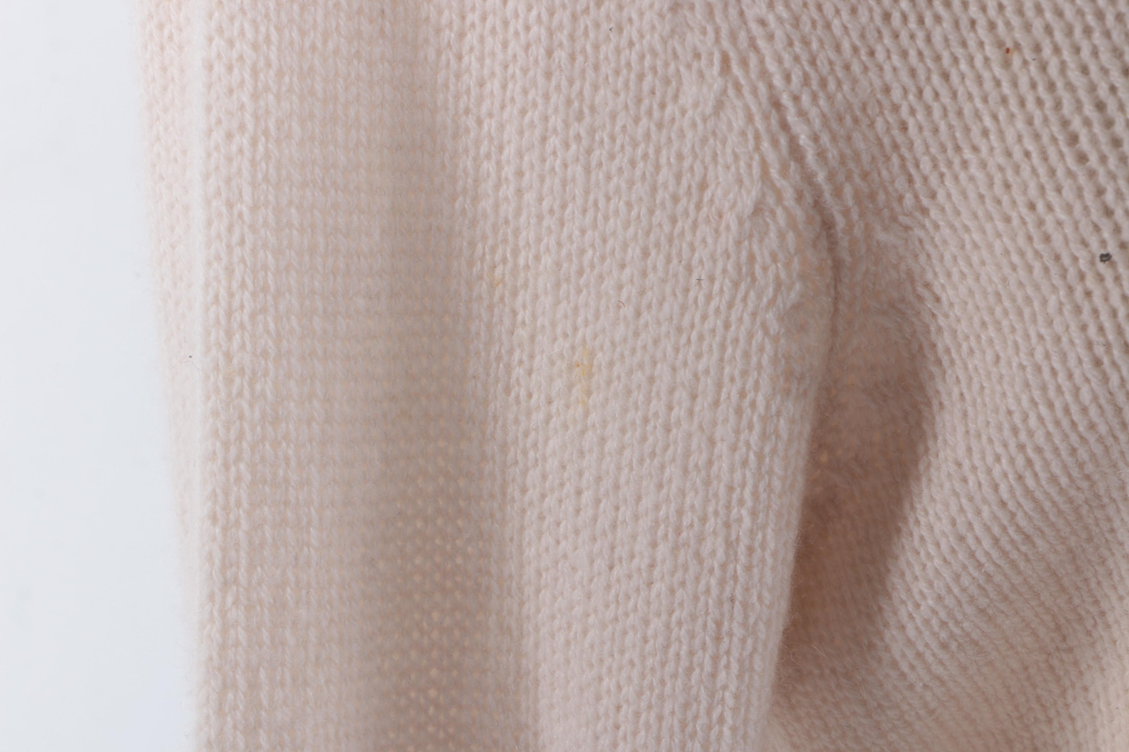 Prada Cashmere Cardigan with Suede Patches