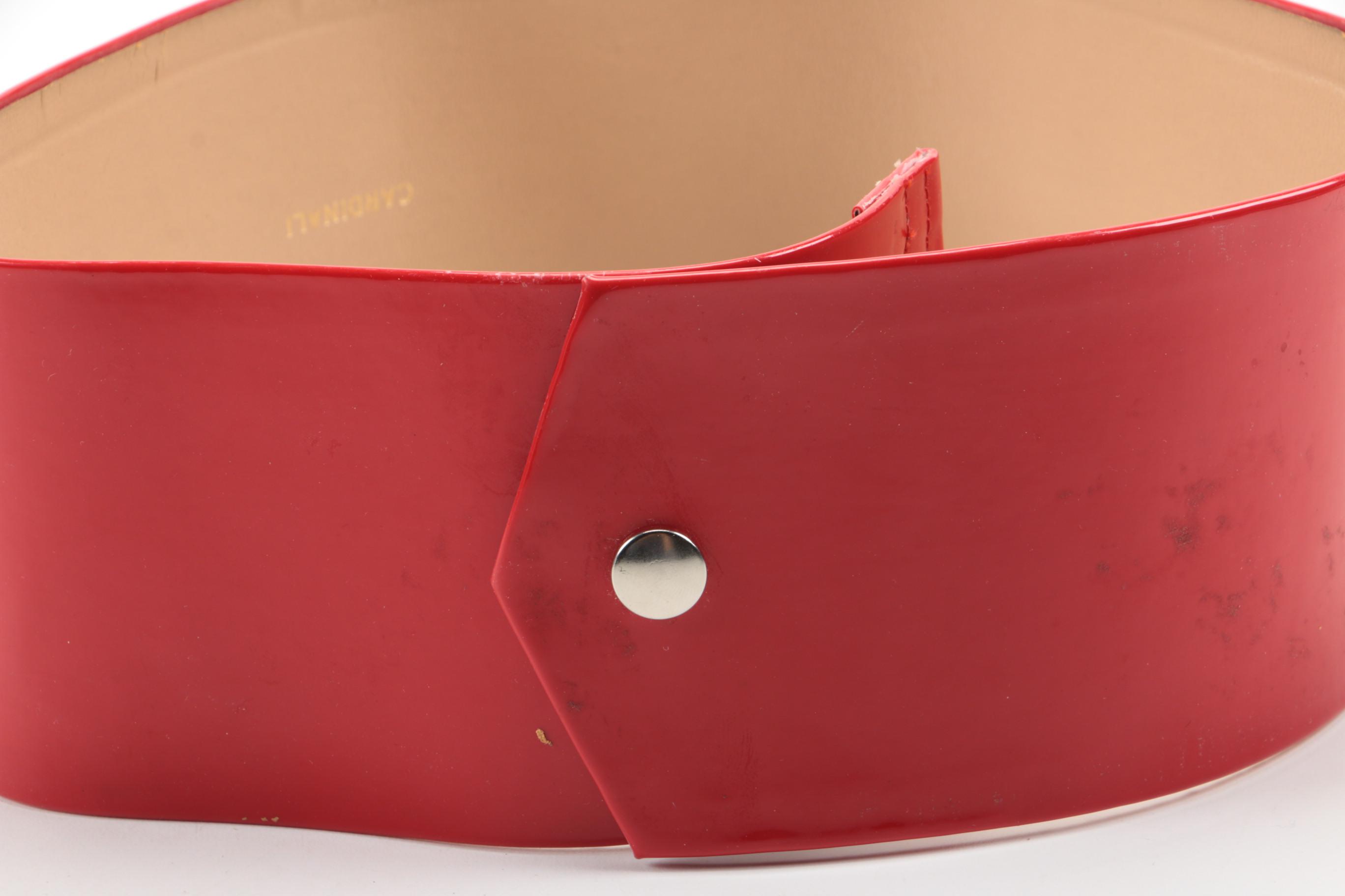 Vintage Cardinali Vinyl Belt