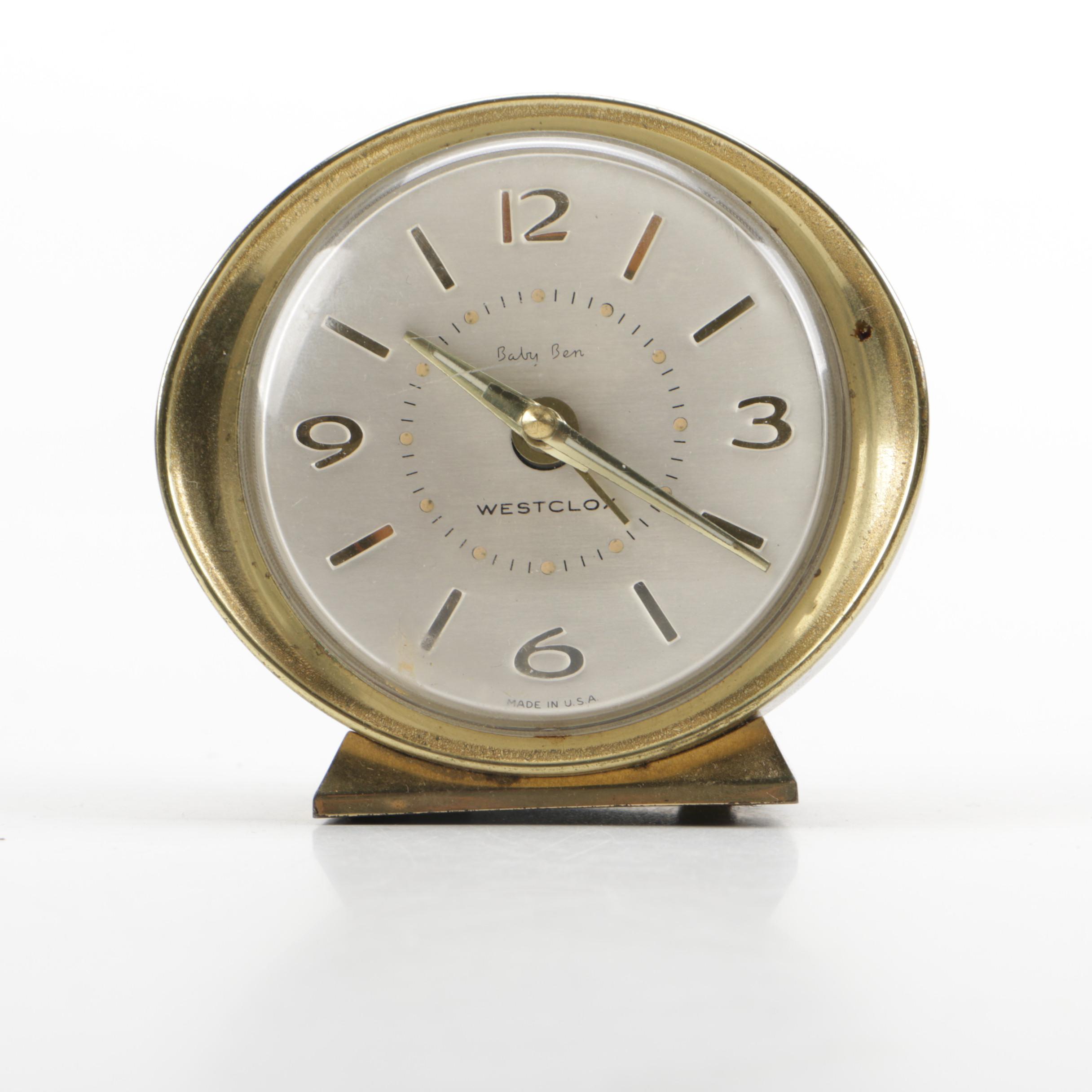Vintage Westclox Alarm Clocks