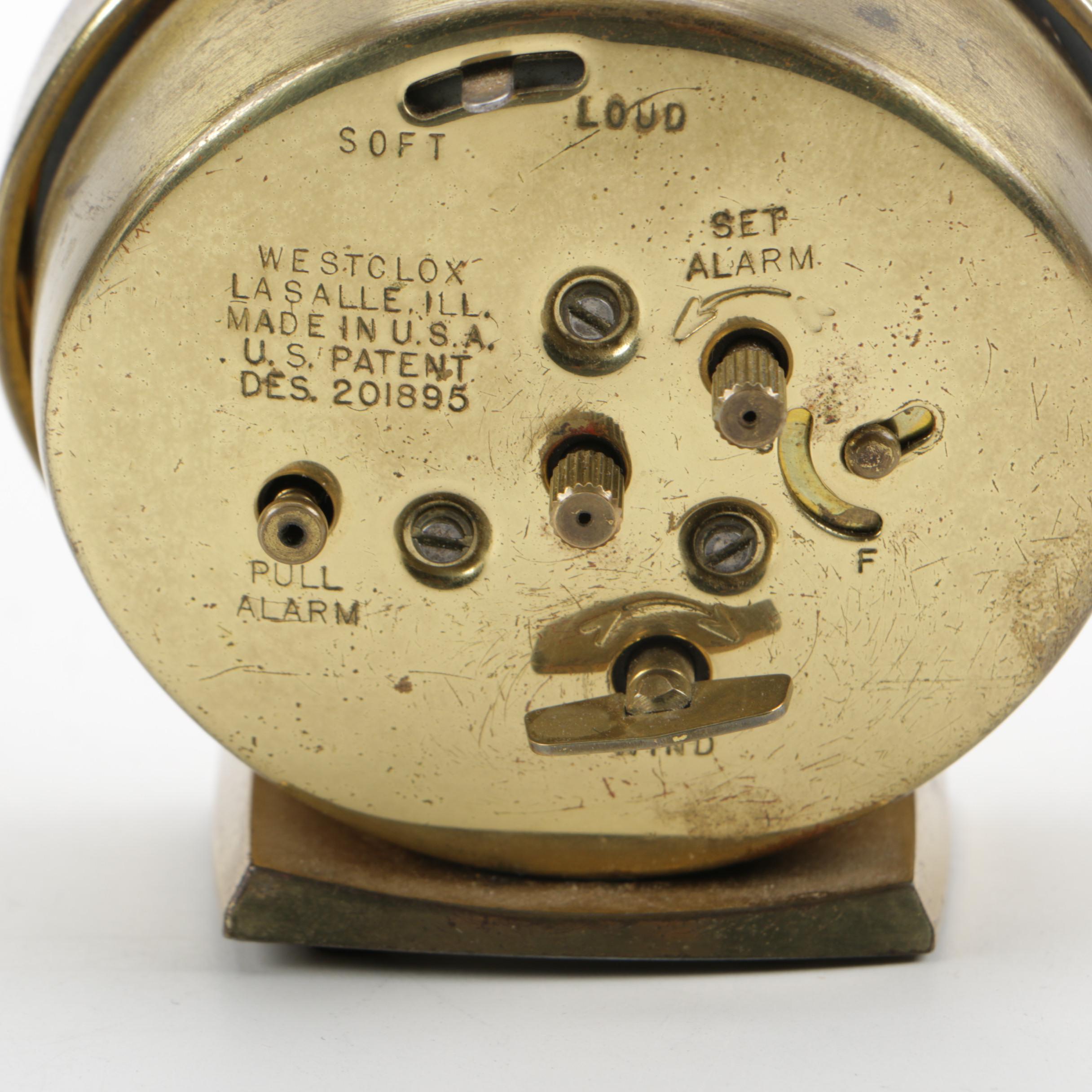 Vintage Westclox Alarm Clocks