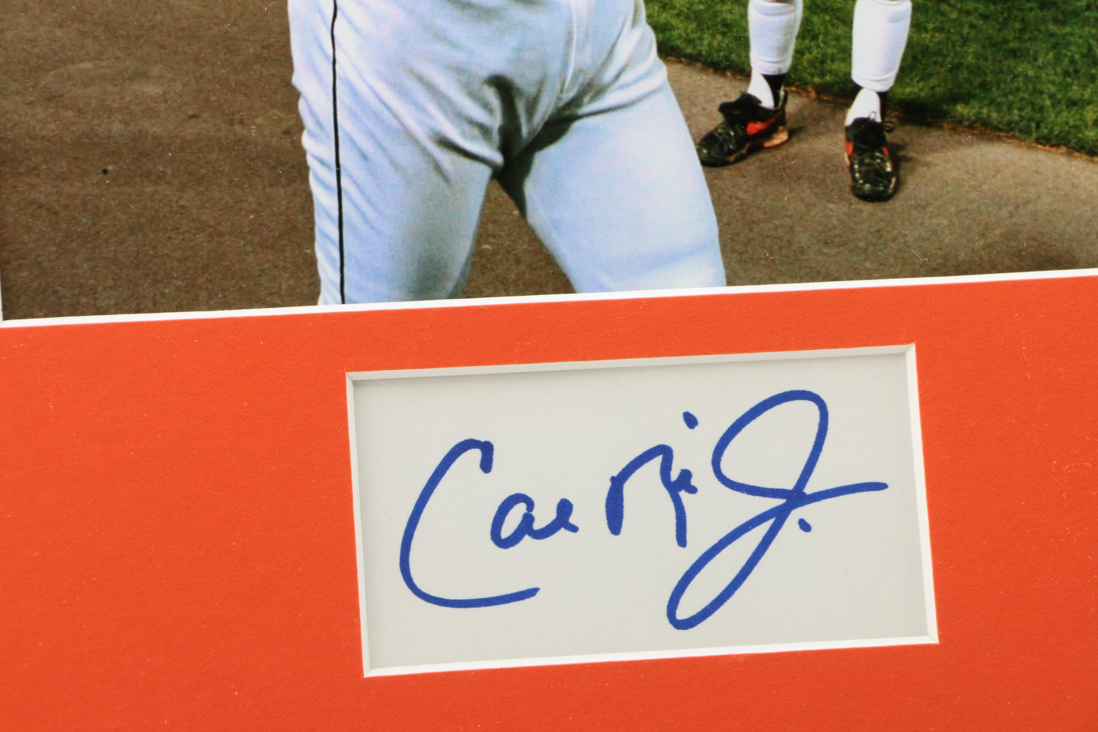 Cal Ripken Jr. Autographed Framed Photo