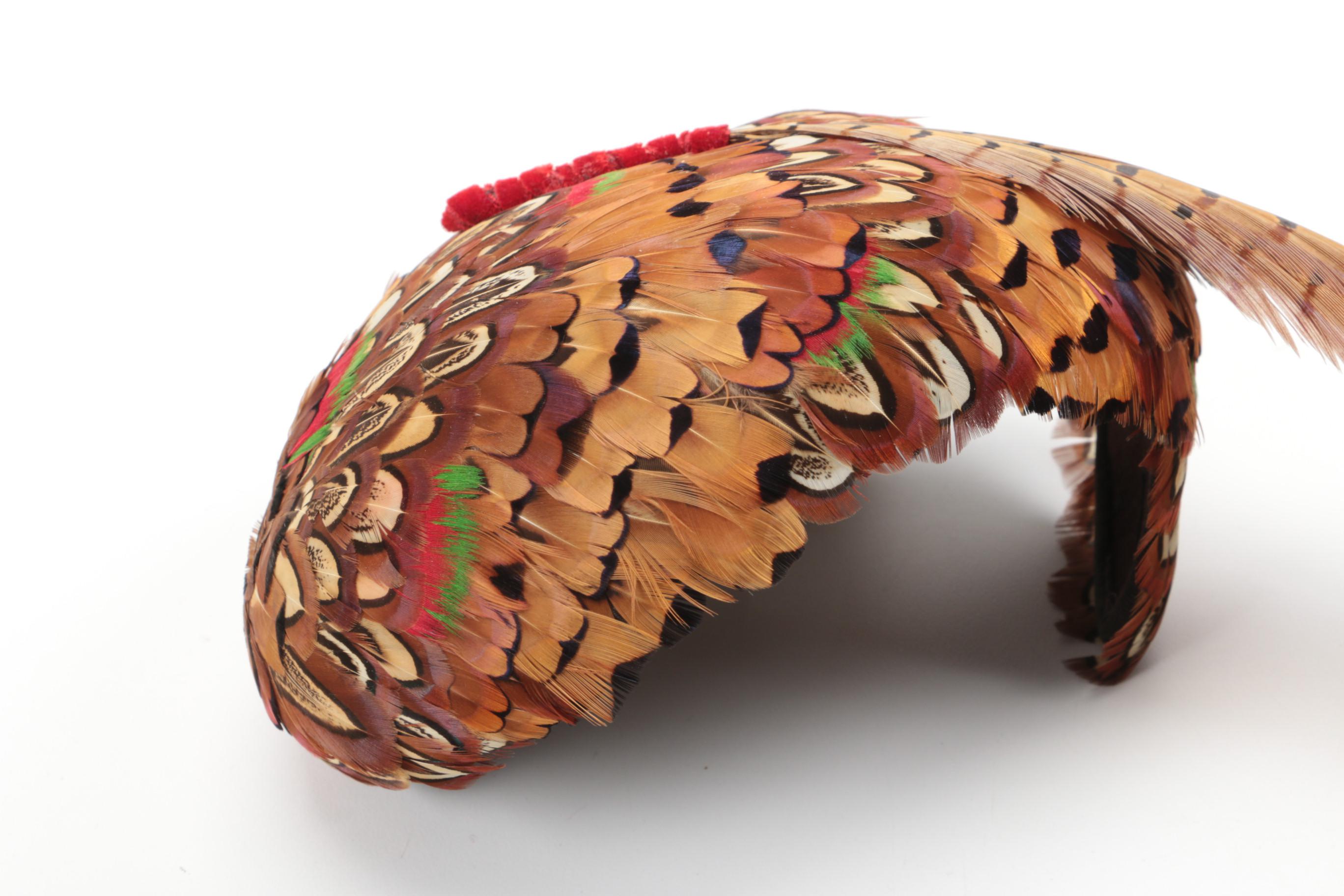 Pheasant Casque Hat