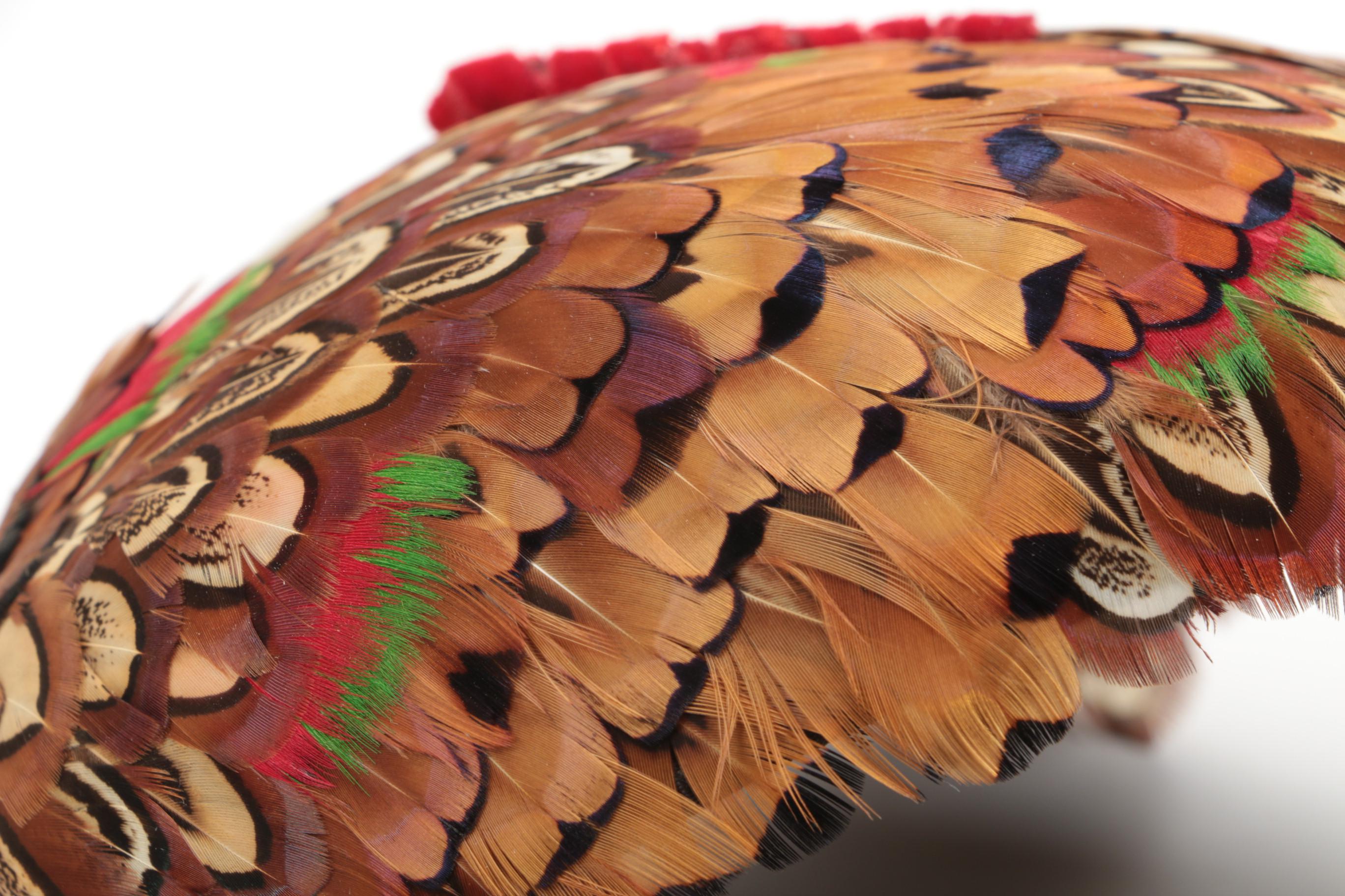 Pheasant Casque Hat