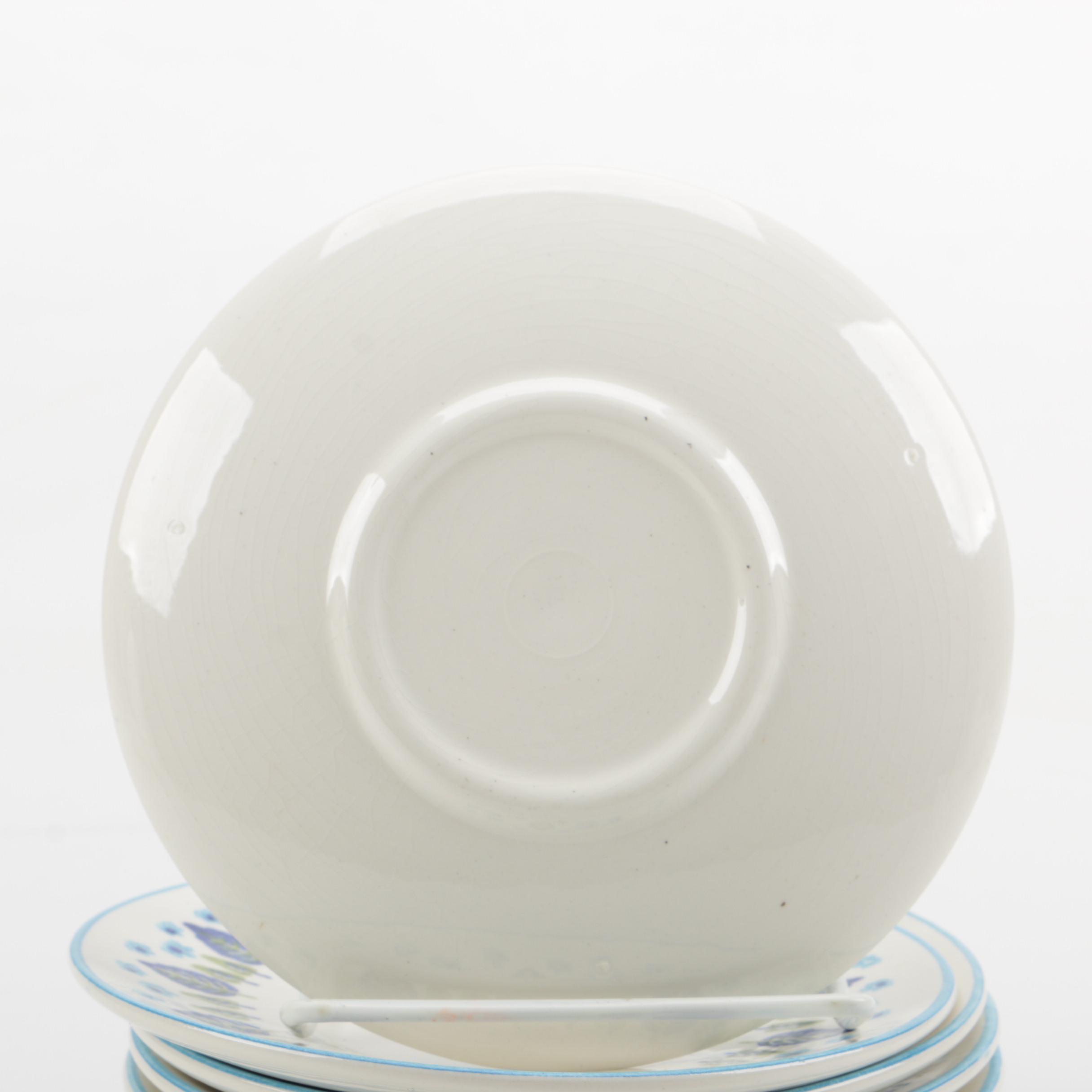 Vintage Mid Century Modern Marcrest "Swiss Alpine" Tableware