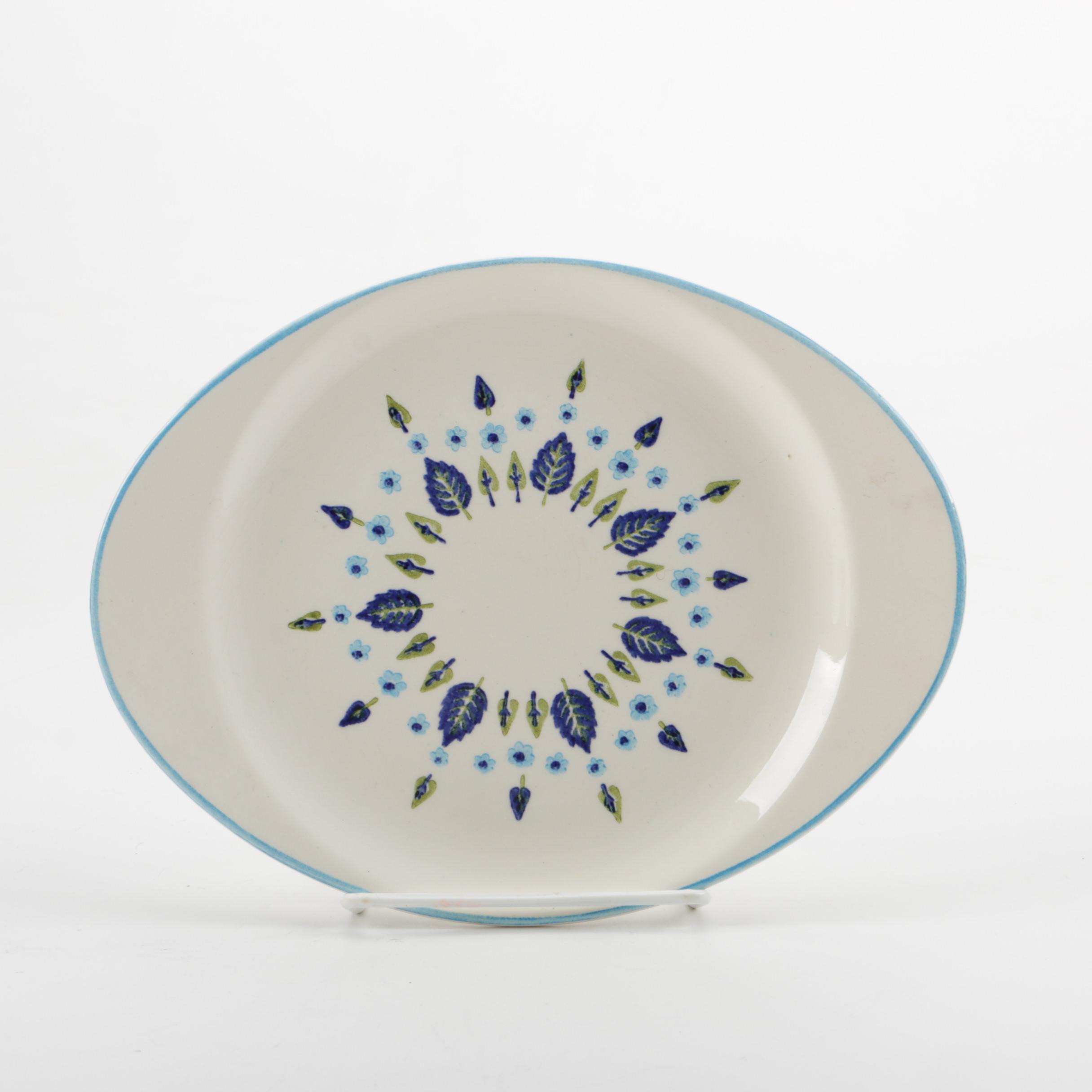 Vintage Mid Century Modern Marcrest "Swiss Alpine" Tableware