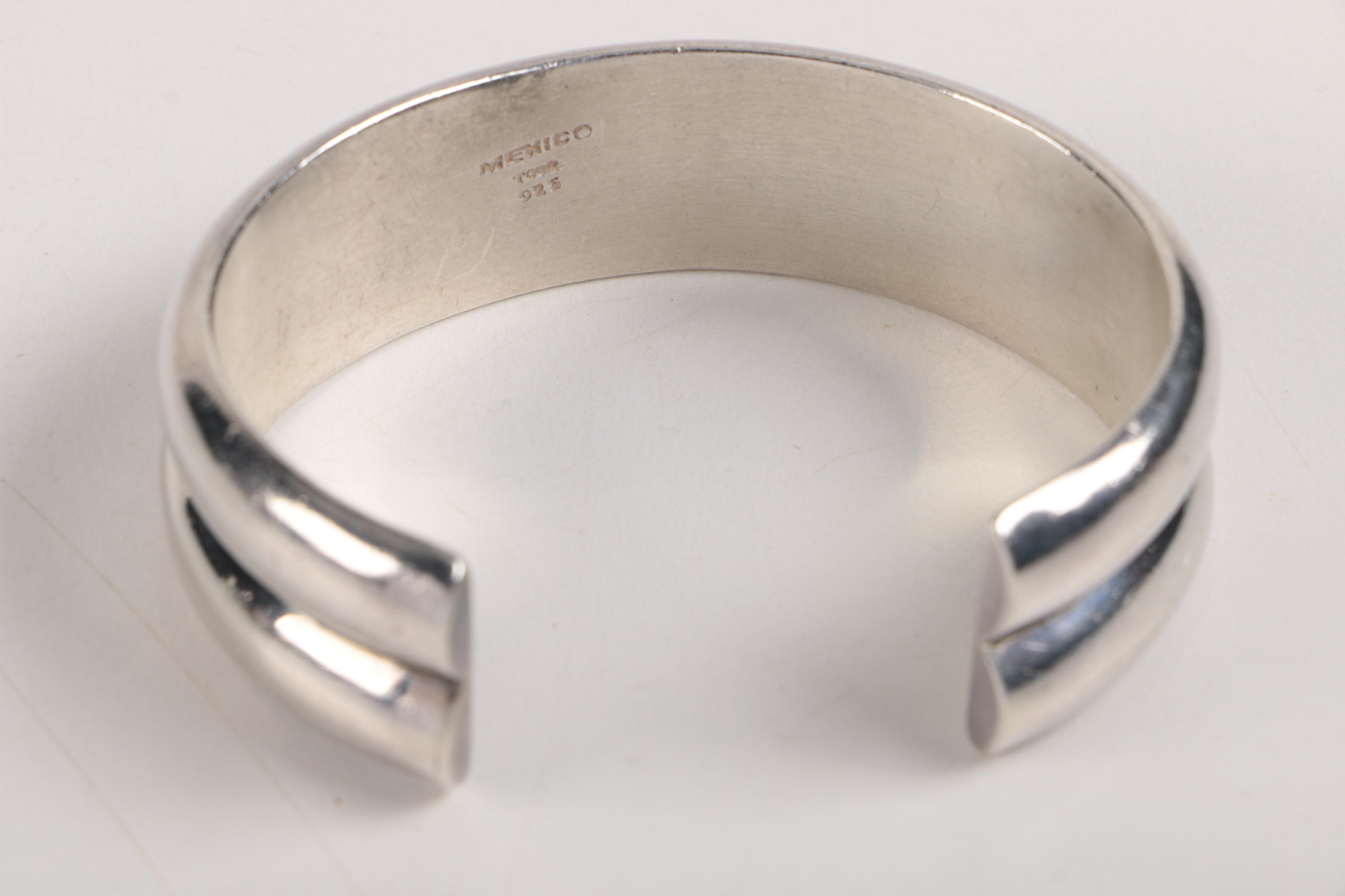 Sterling Silver Jewelry Including Jerry Roan Navajo Cuff Bracelet