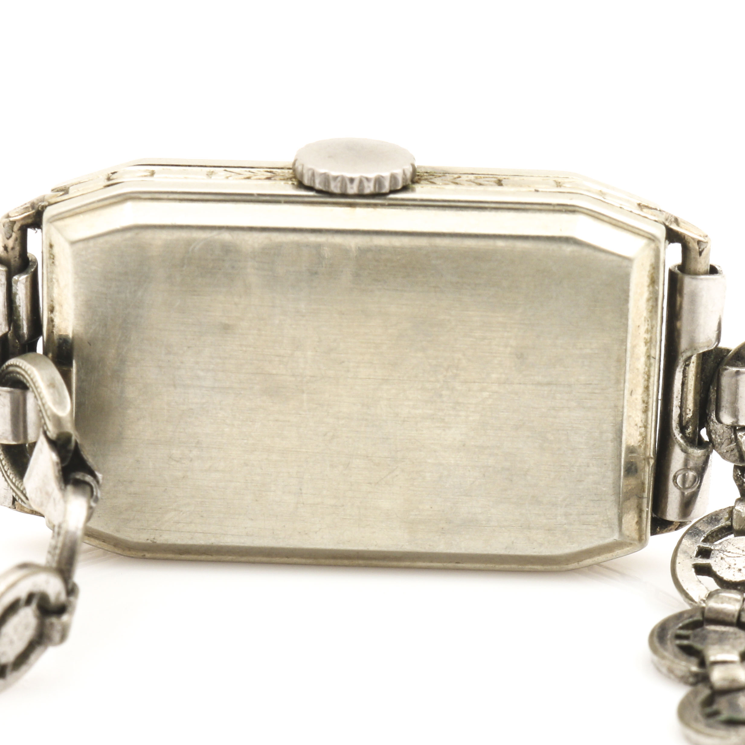 Vintage Elgin 14K White Gold Filled Watch