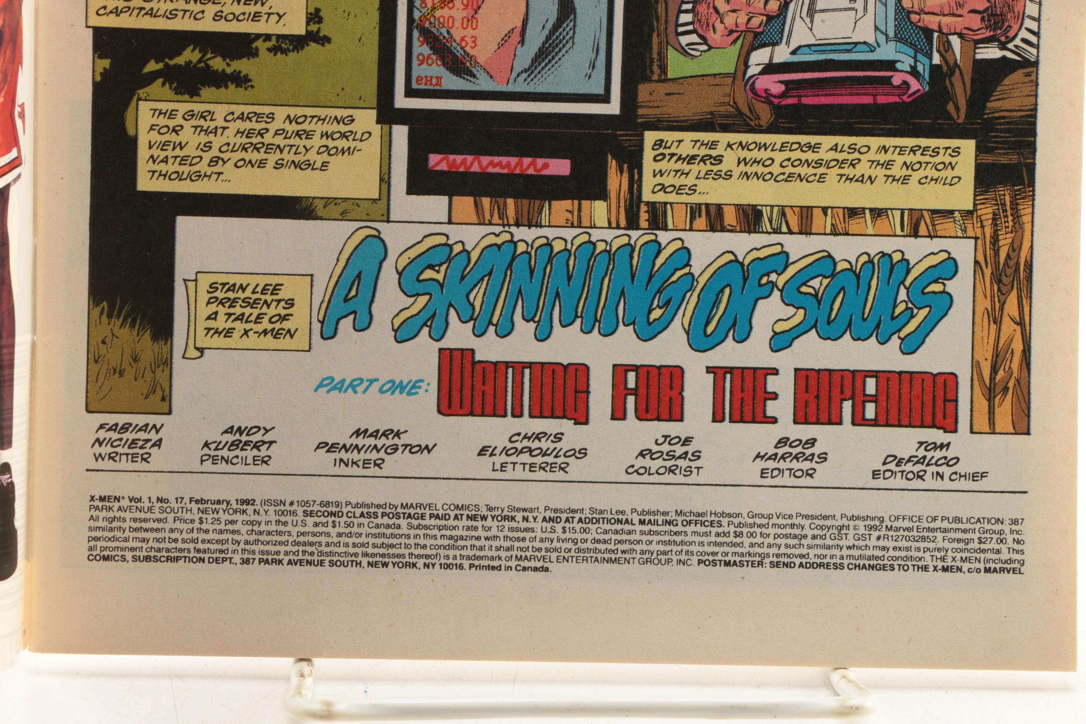 "Secret Defenders" 1-3 and X-Men Themed Comics