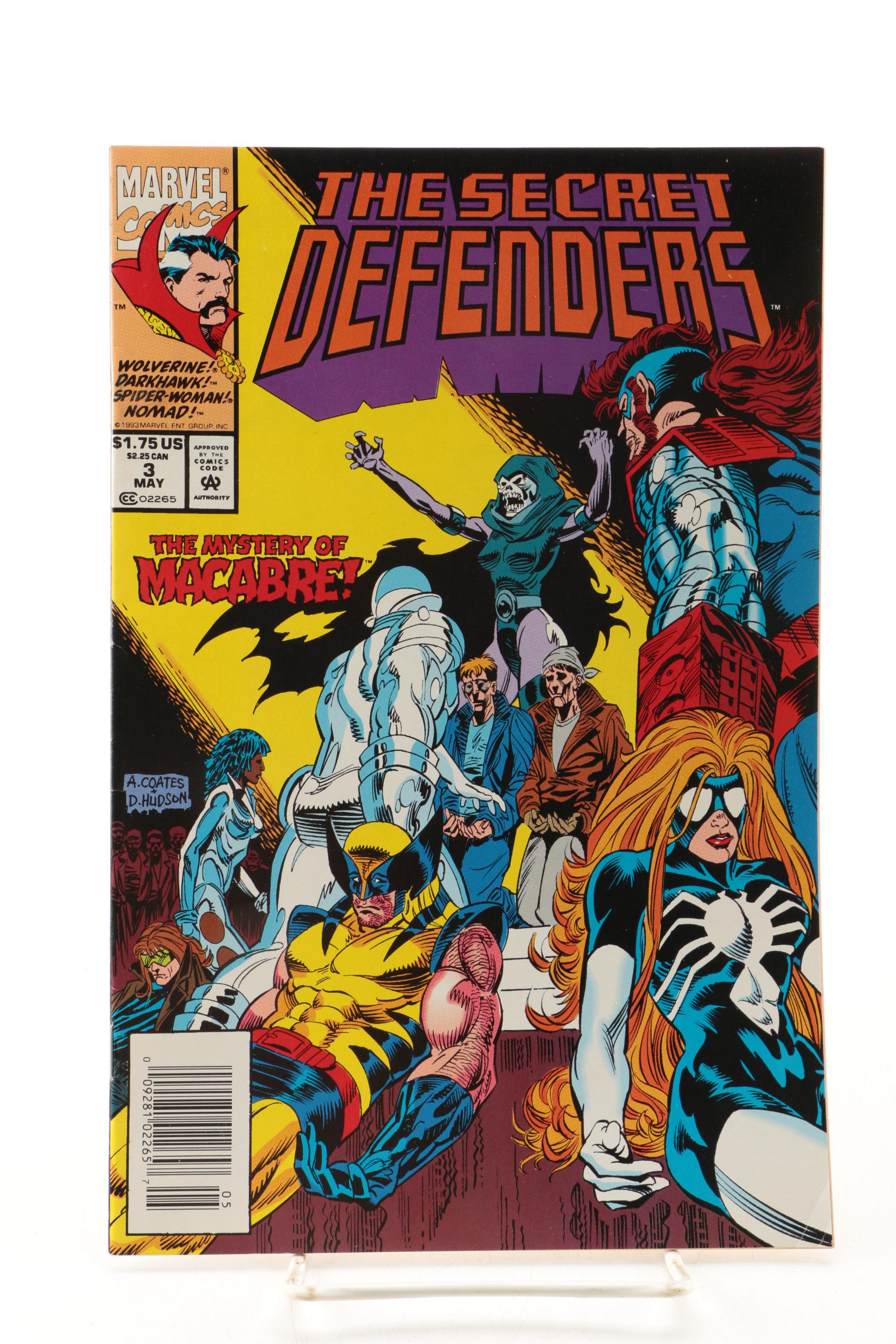 "Secret Defenders" 1-3 and X-Men Themed Comics