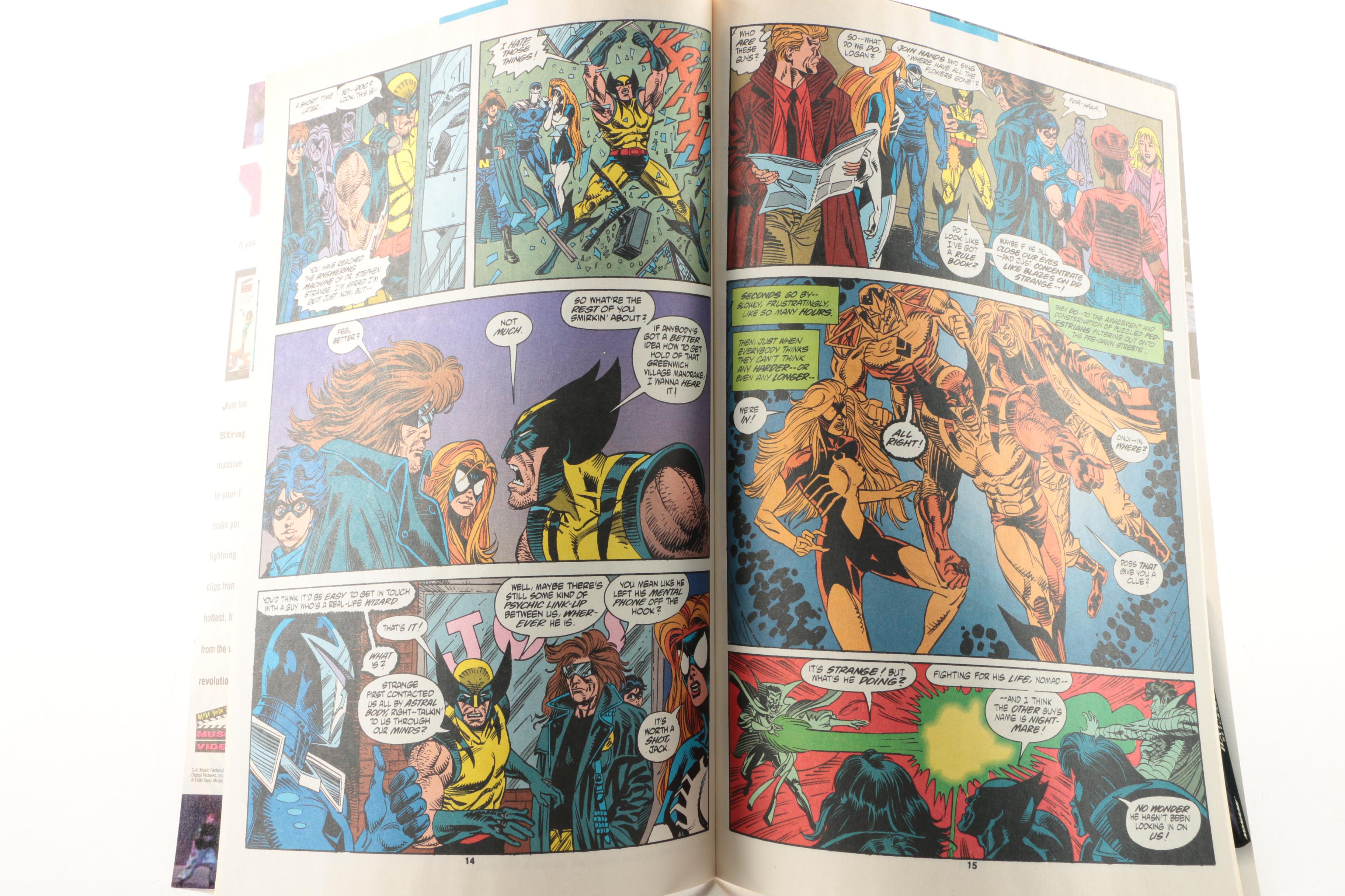 "Secret Defenders" 1-3 and X-Men Themed Comics