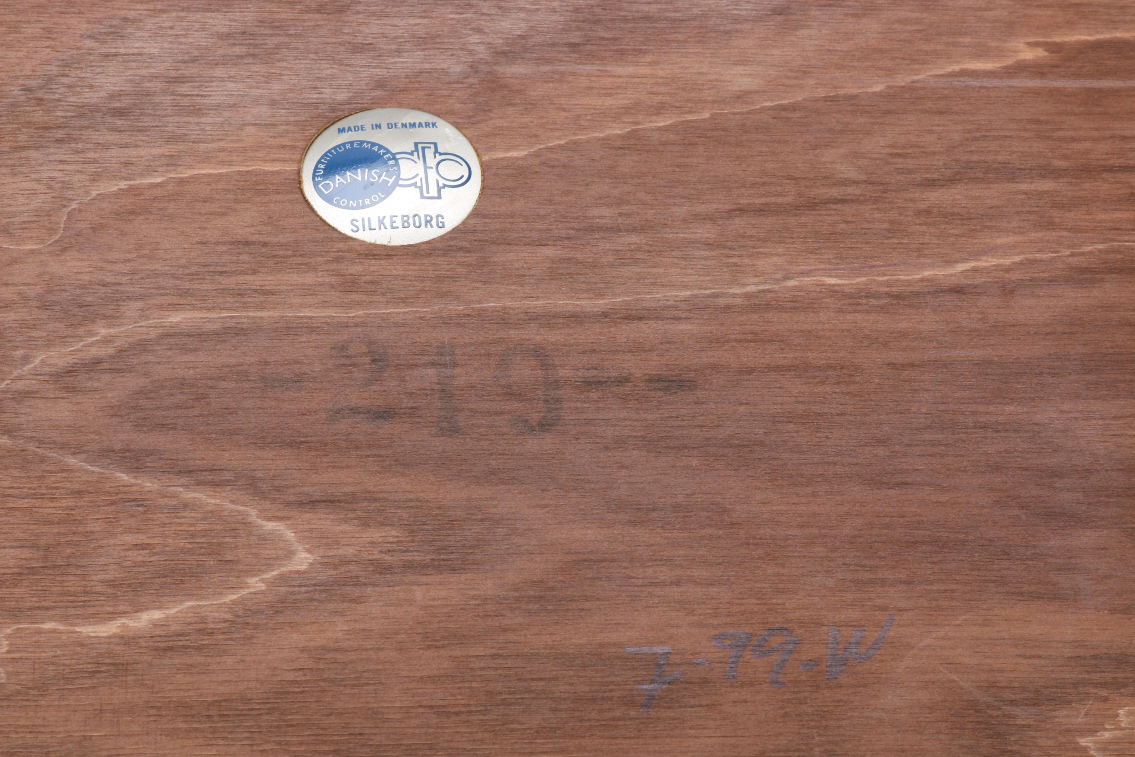 Danish Modern Rosewood Nesting Tables by CFC Silkeborg