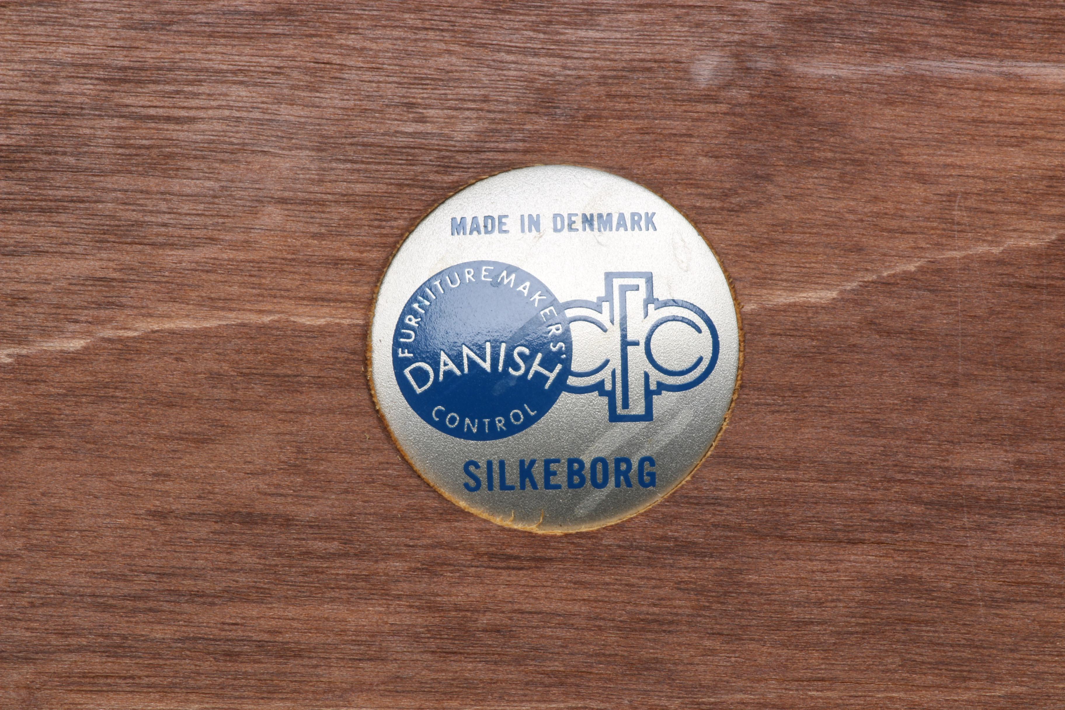 Danish Modern Rosewood Nesting Tables by CFC Silkeborg