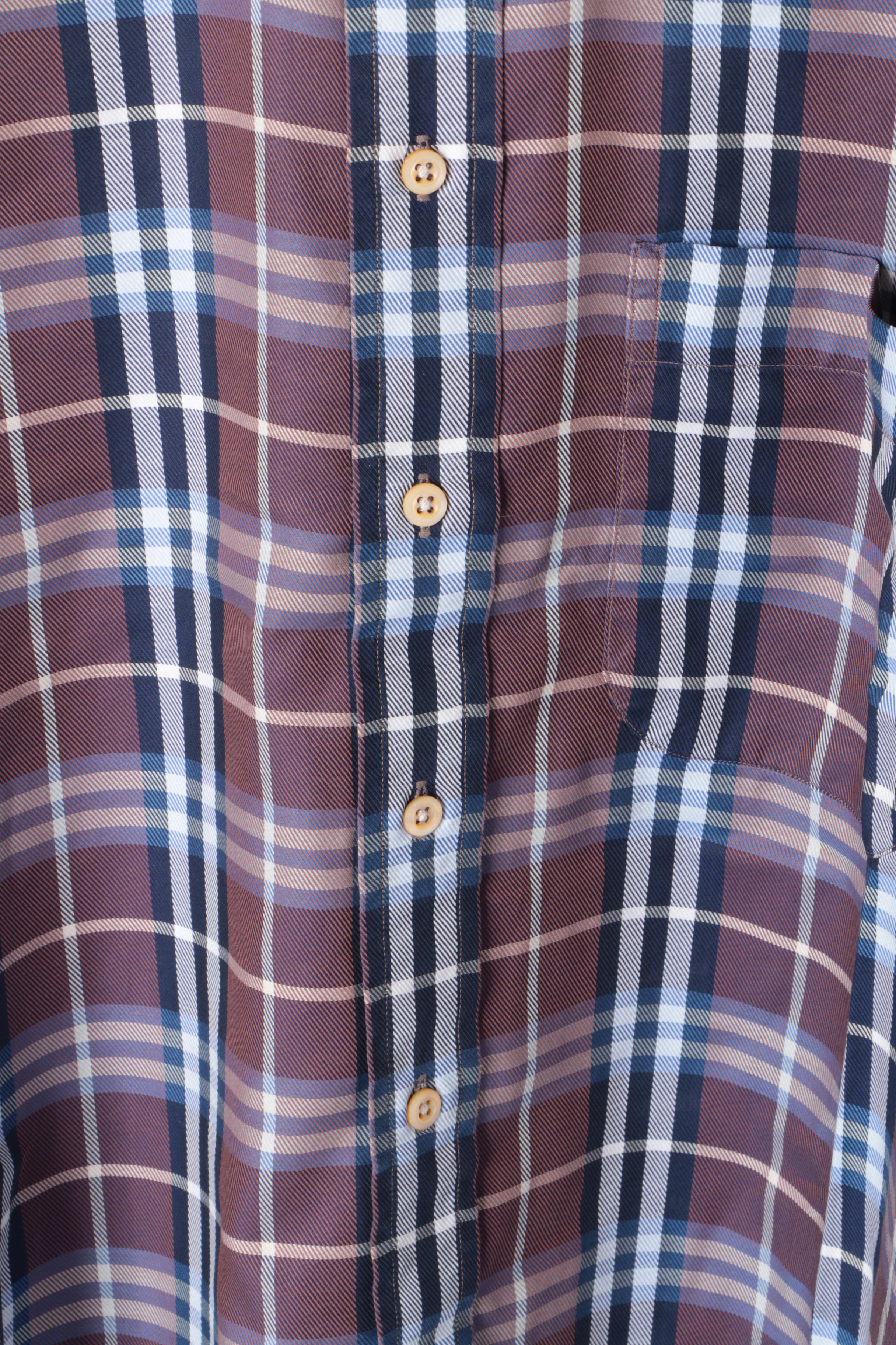 Men's Burberry Plaid Shirts