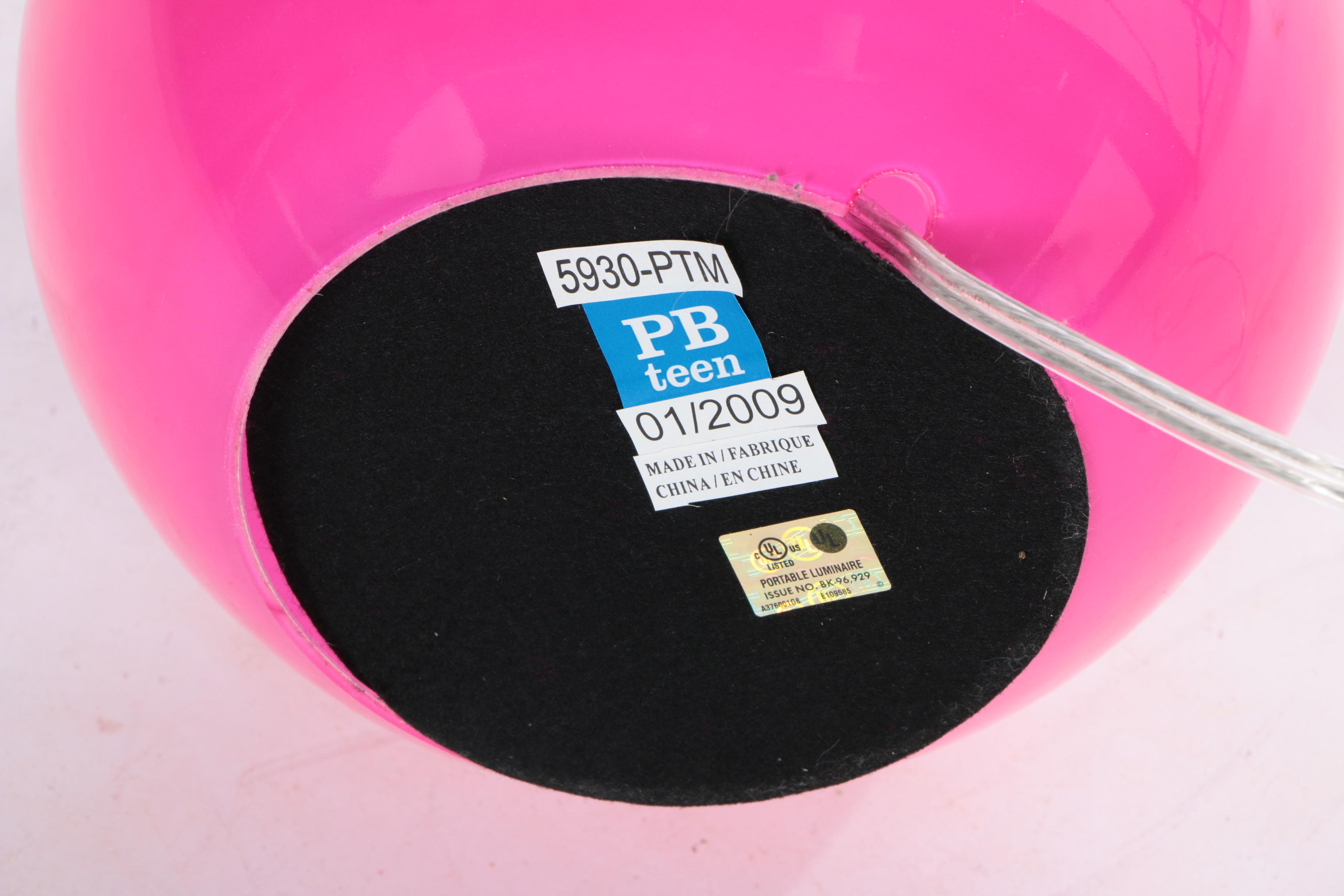 PB Teen Modern Style Table Lamp