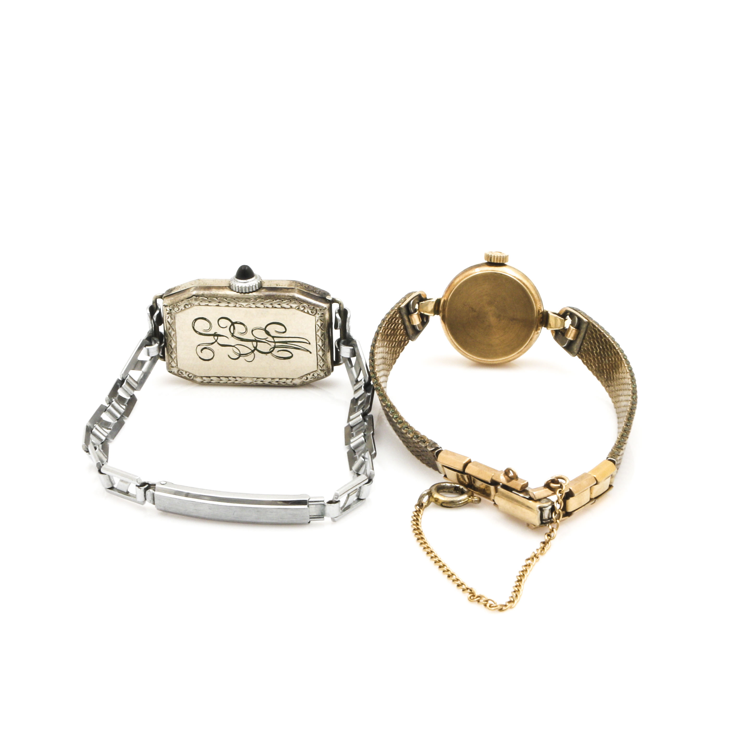 Brunvil and Omega Analog Watches