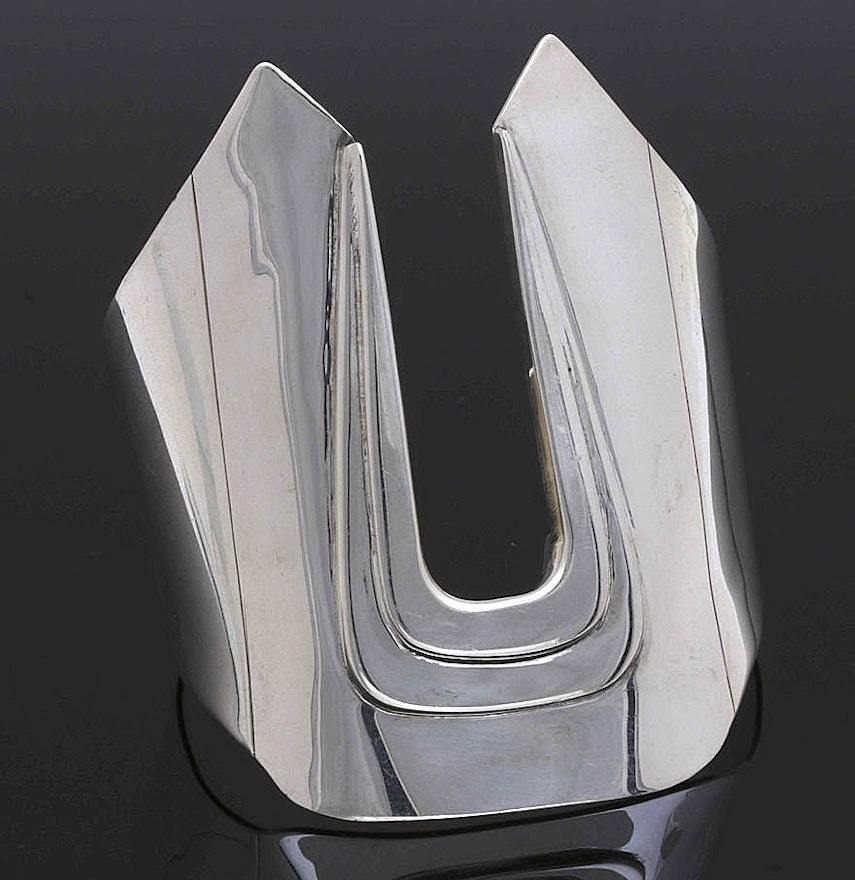 Robin Kahn Contemporary Sterling Silver Cuff Bracelet