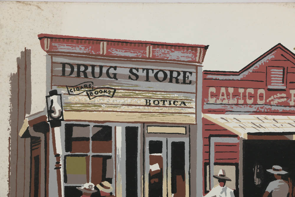 Assortment of Mark Commer Serigraphs on Board Various Subjects