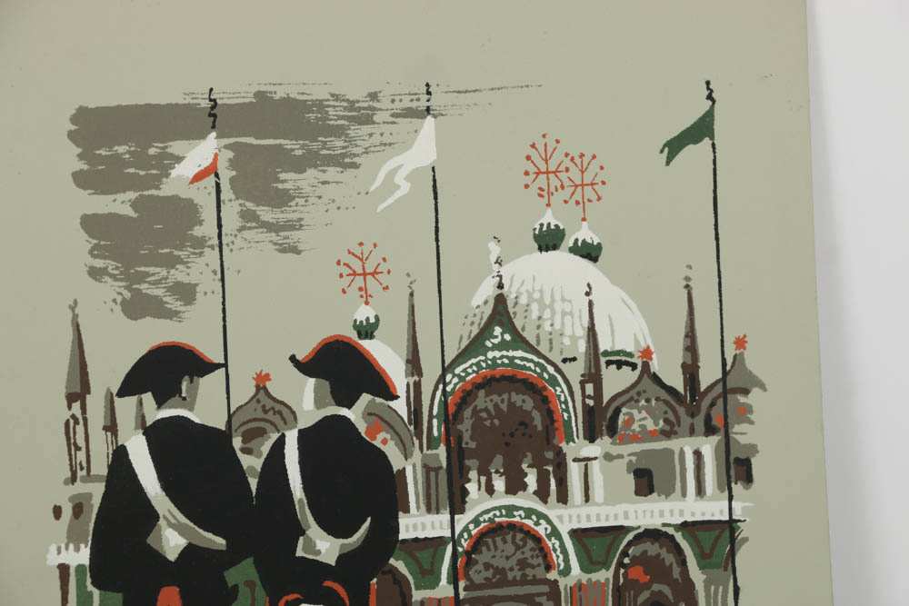 Assortment of Mark Commer Serigraphs on Board Various Subjects