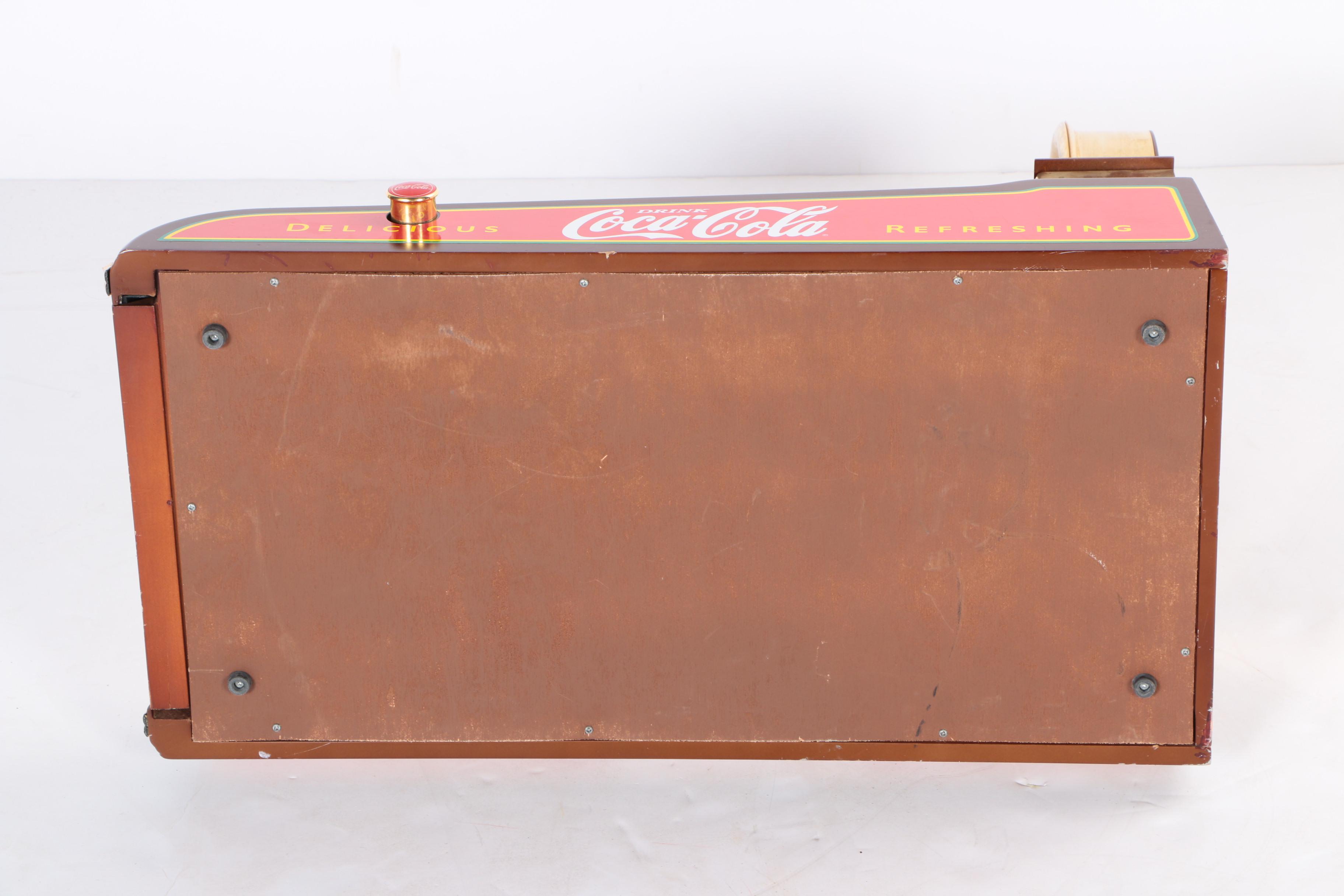 Franklin Mint Coca-Cola Tabletop Pinball Machine