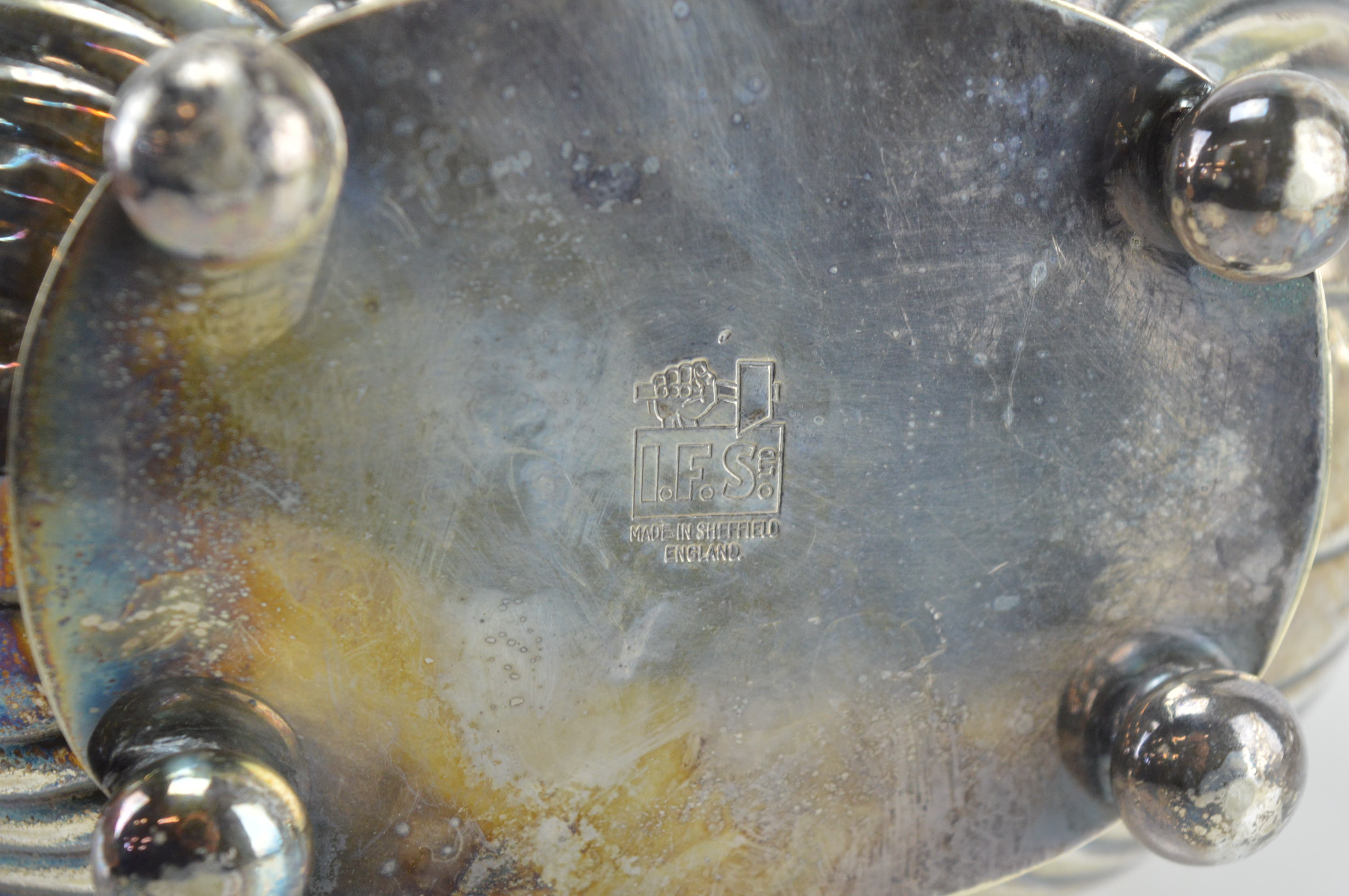 Israel Freeman & Son Silver Plate Tea and Coffee Service