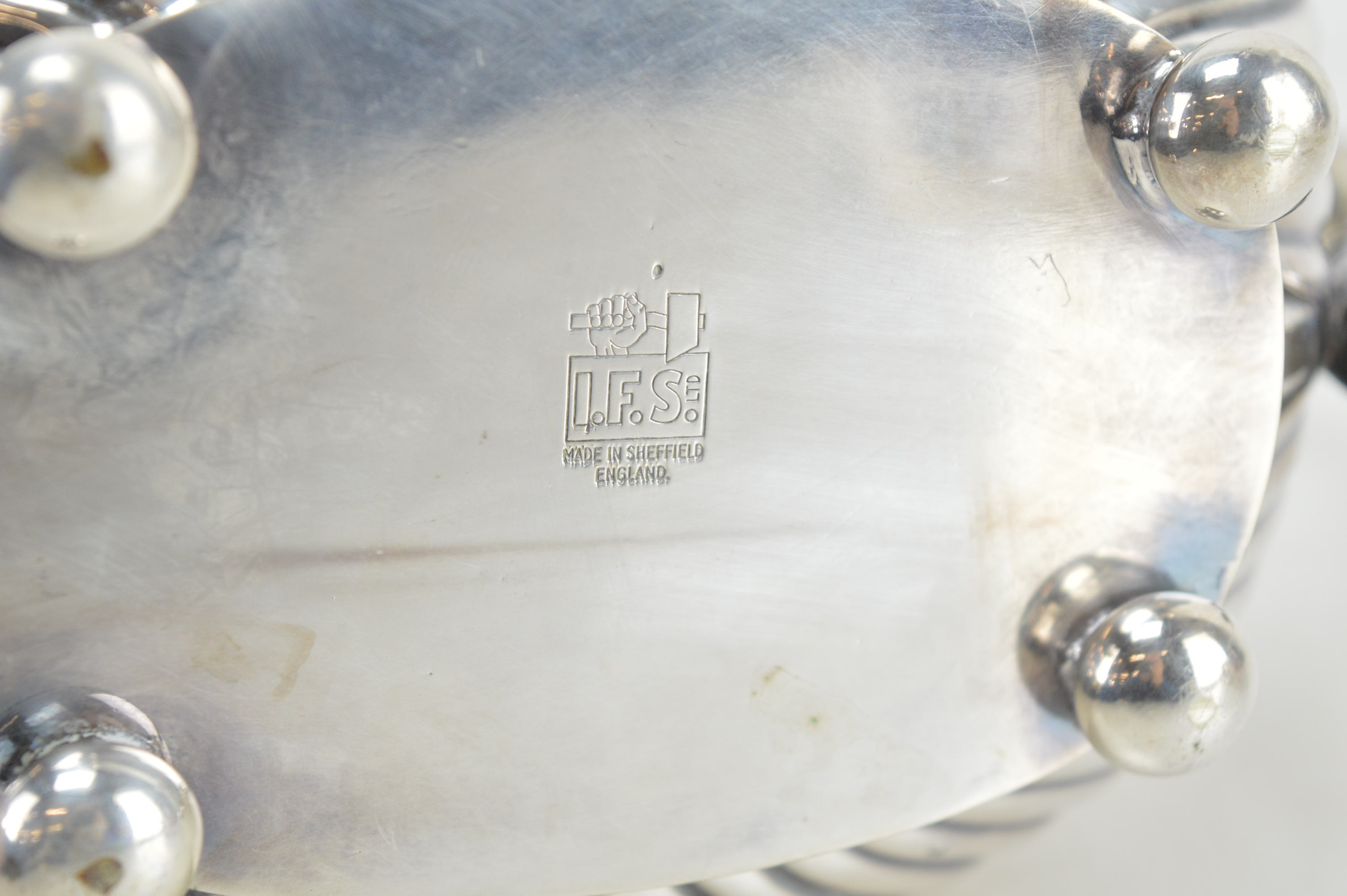 Israel Freeman & Son Silver Plate Tea and Coffee Service