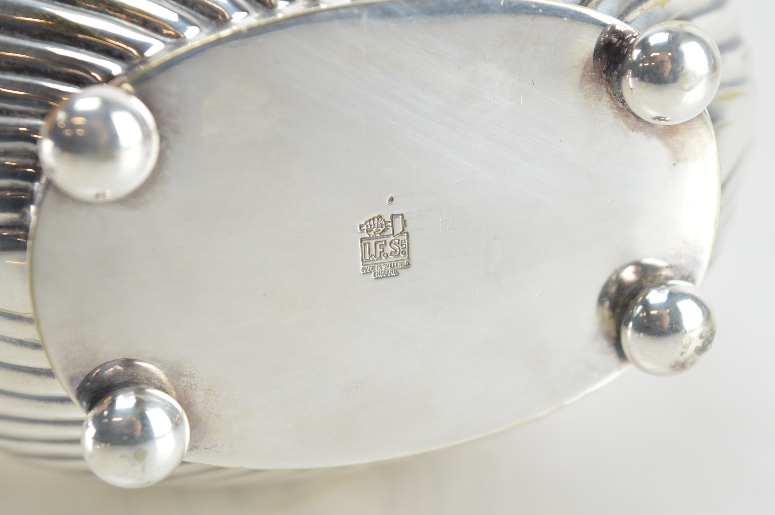 Israel Freeman & Son Silver Plate Tea and Coffee Service