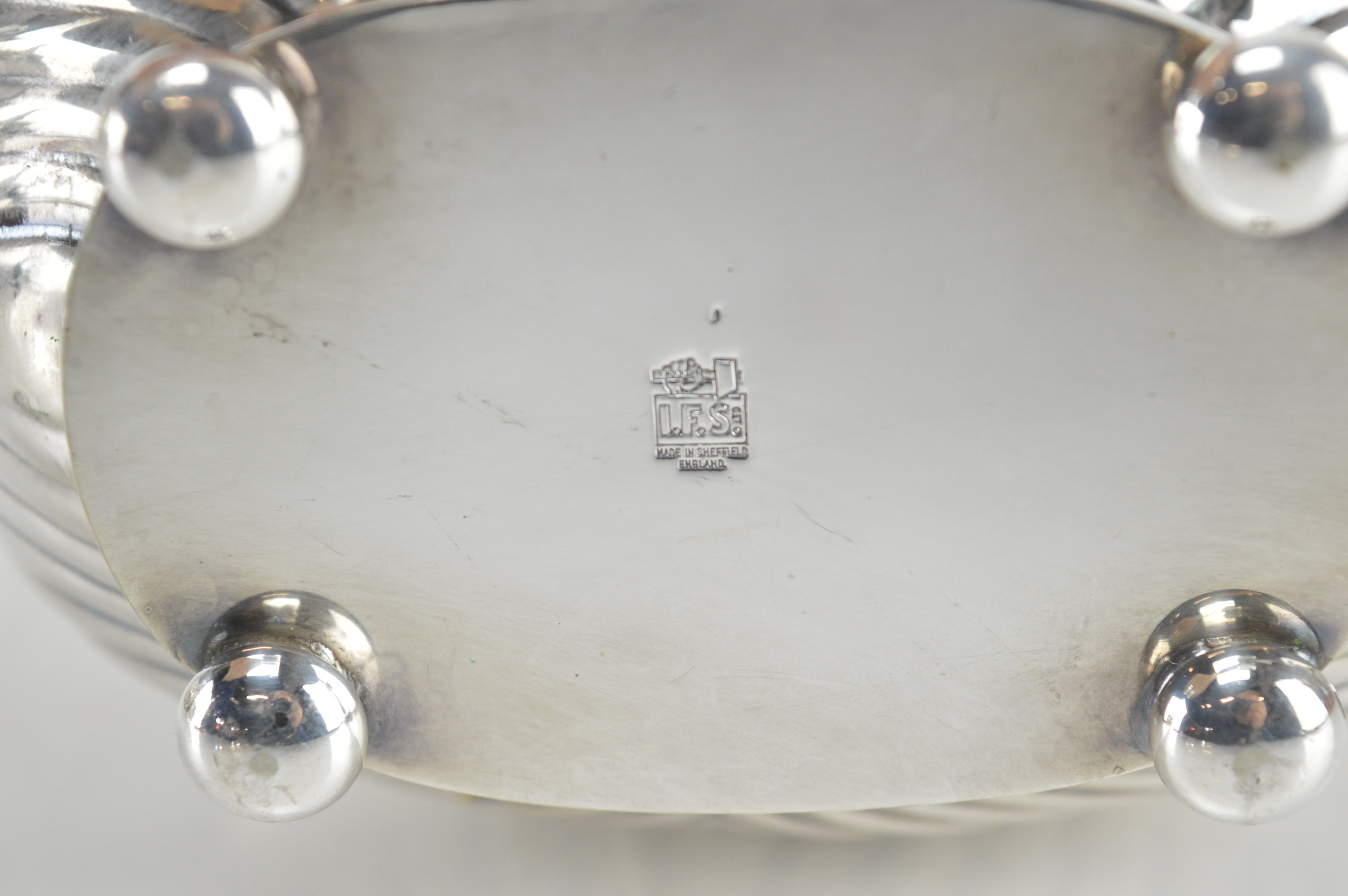 Israel Freeman & Son Silver Plate Tea and Coffee Service