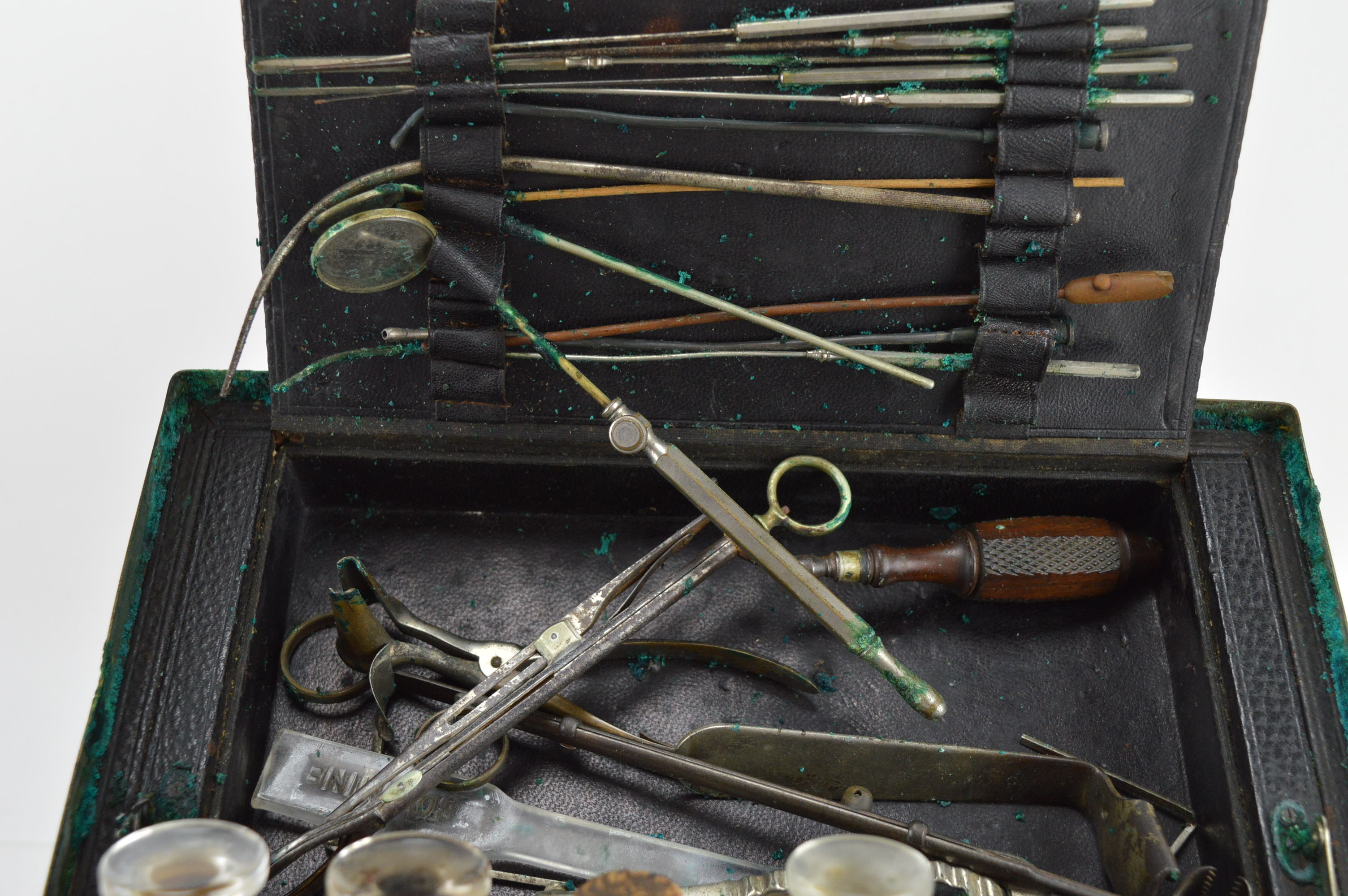 Antique Dental Traveling Case