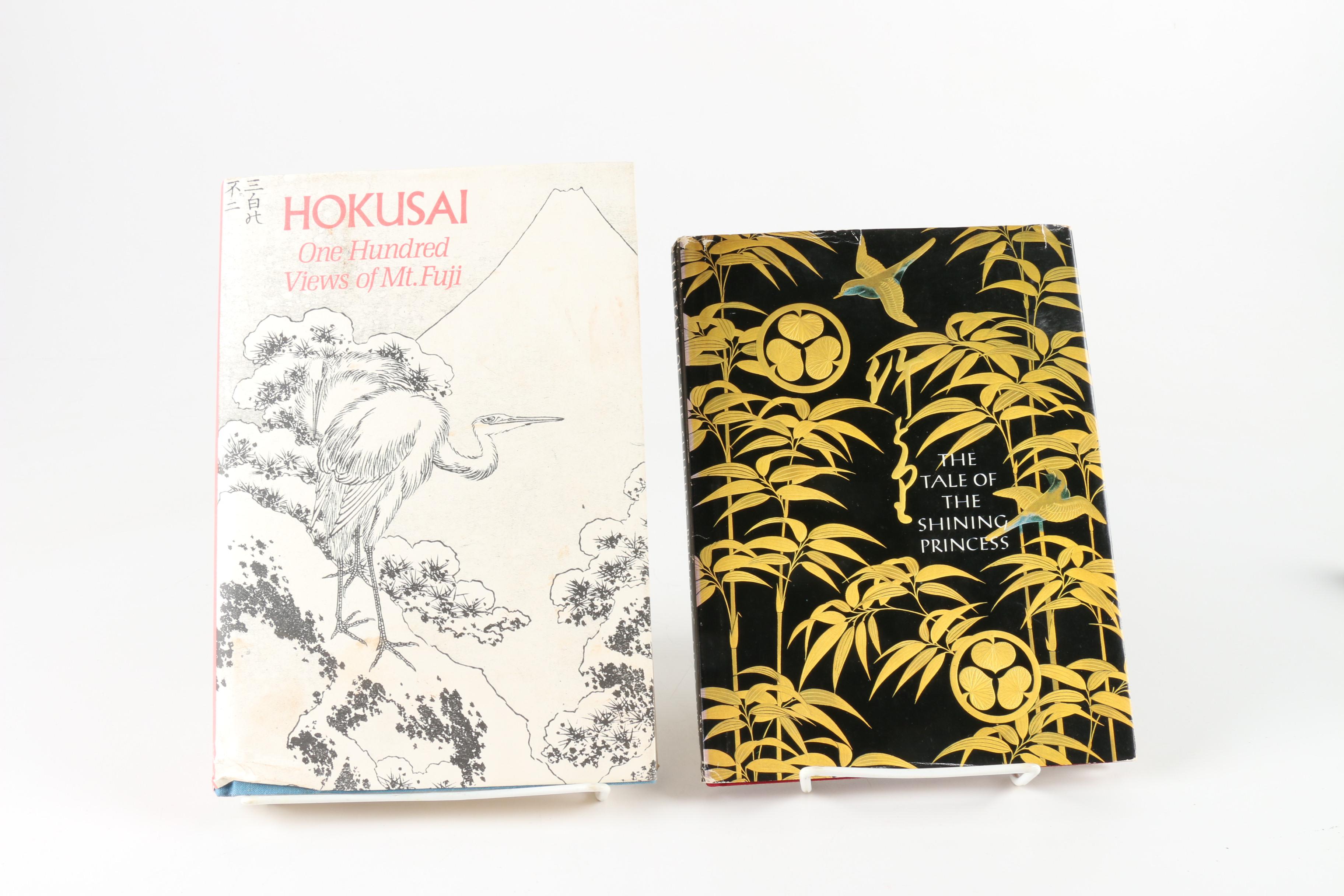 Assorted Hardcover Books on Japan and Auction Book