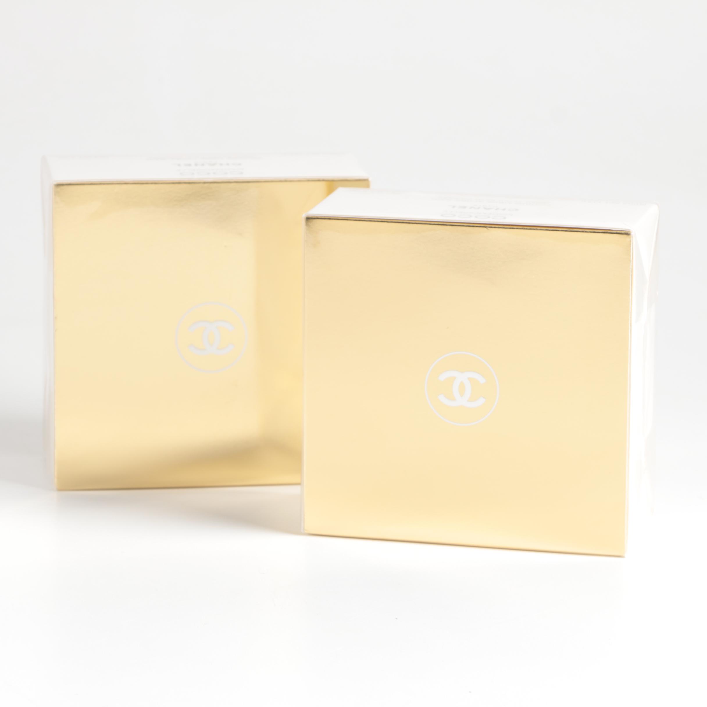 Pair of Chanel "Coco Mademoiselle" Bath Powder