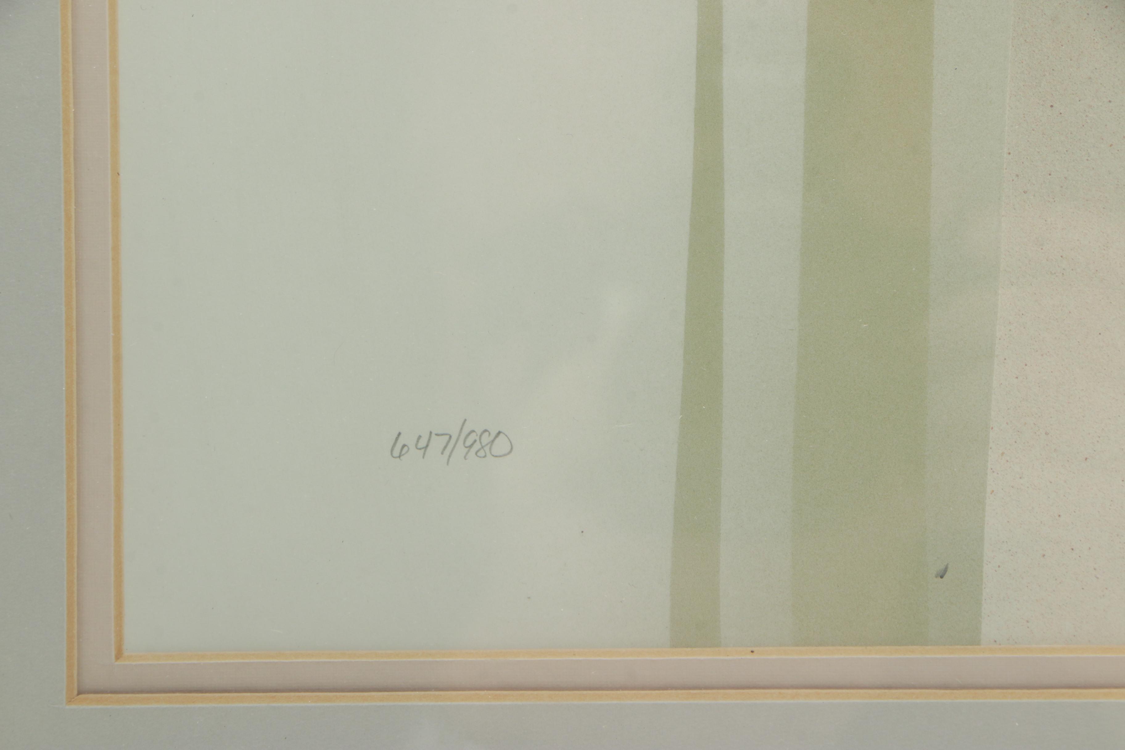 Sophia Kali Limited Edition Reproduction Print of White Flowers