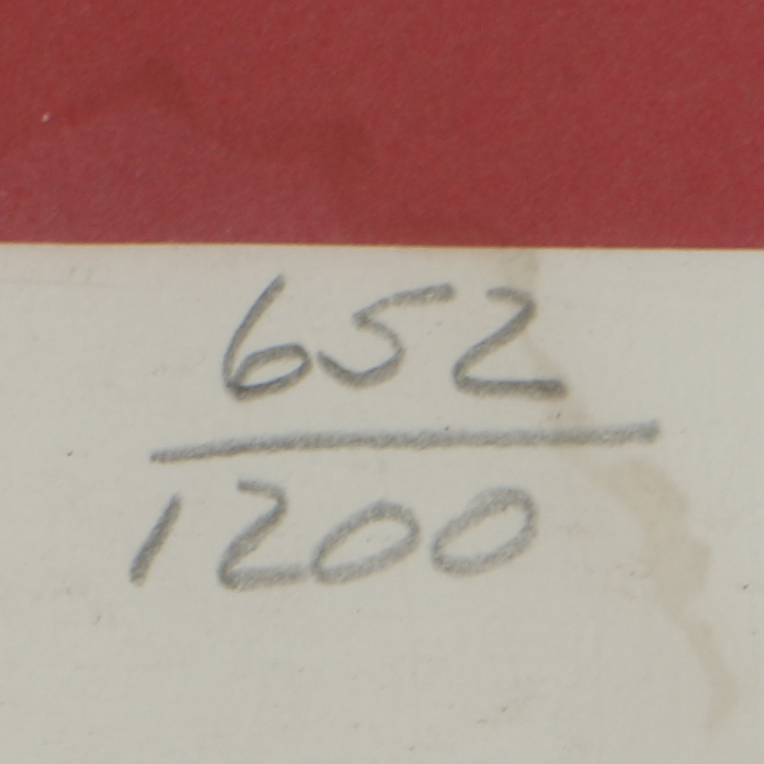 Howard Finster Offset Lithograph on Paper "Coke Bottle"