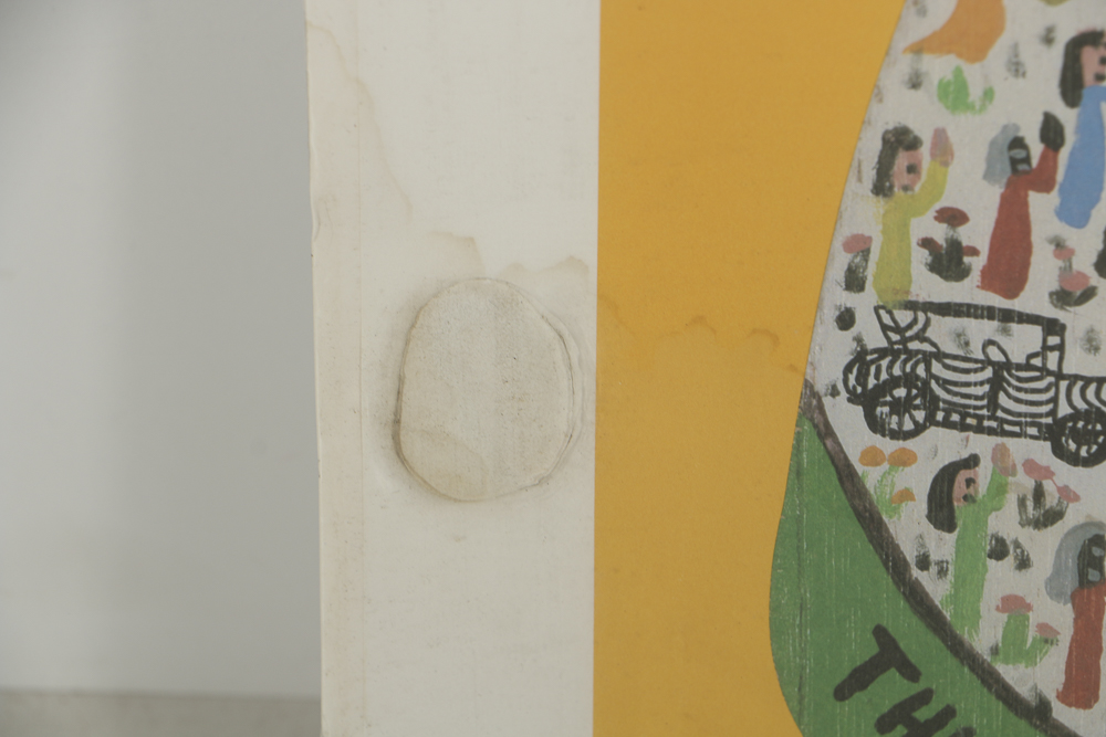 Howard Finster Offset Lithograph on Paper "Coke Bottle"