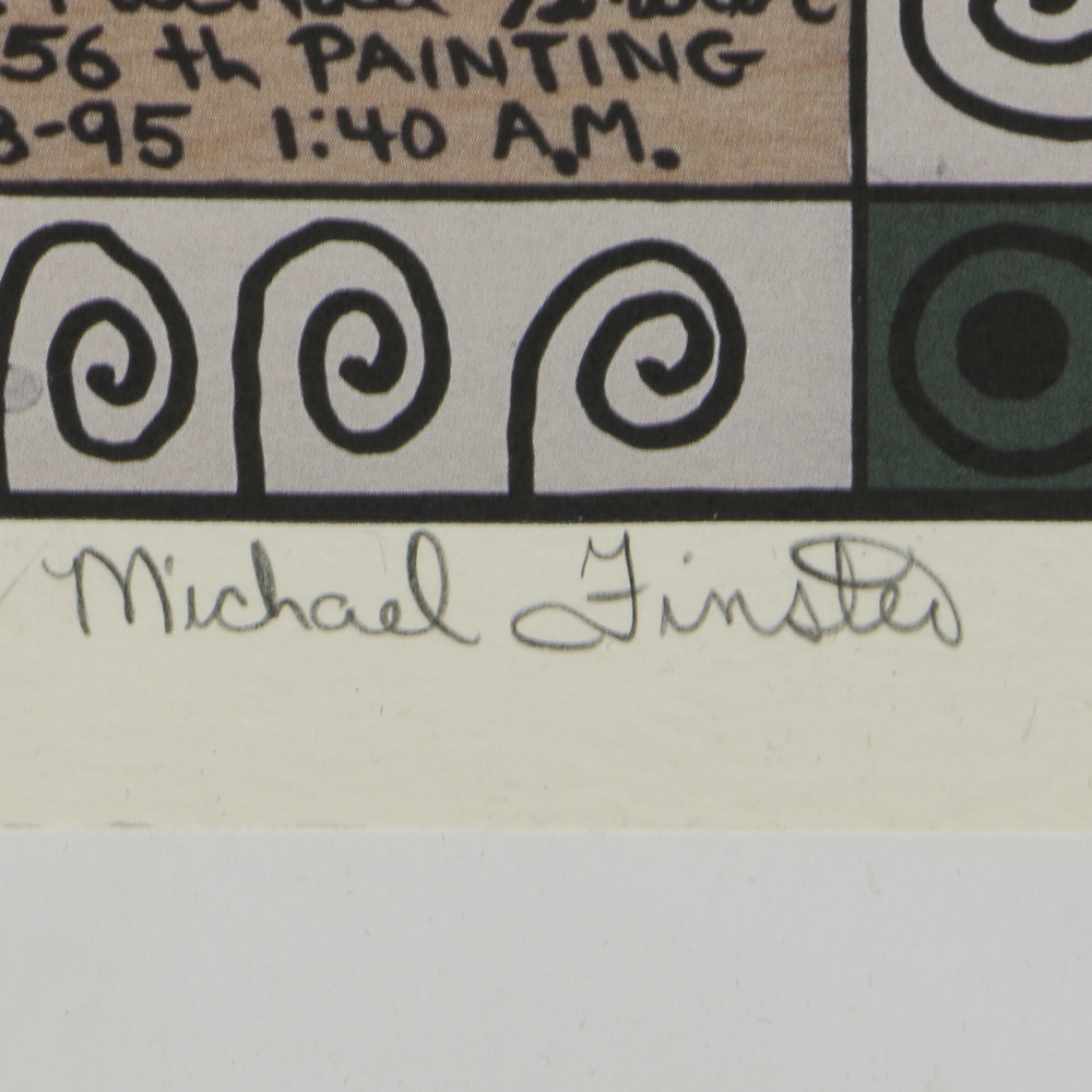 Michael Finster Offset Lithograph on Paper "The Collection"