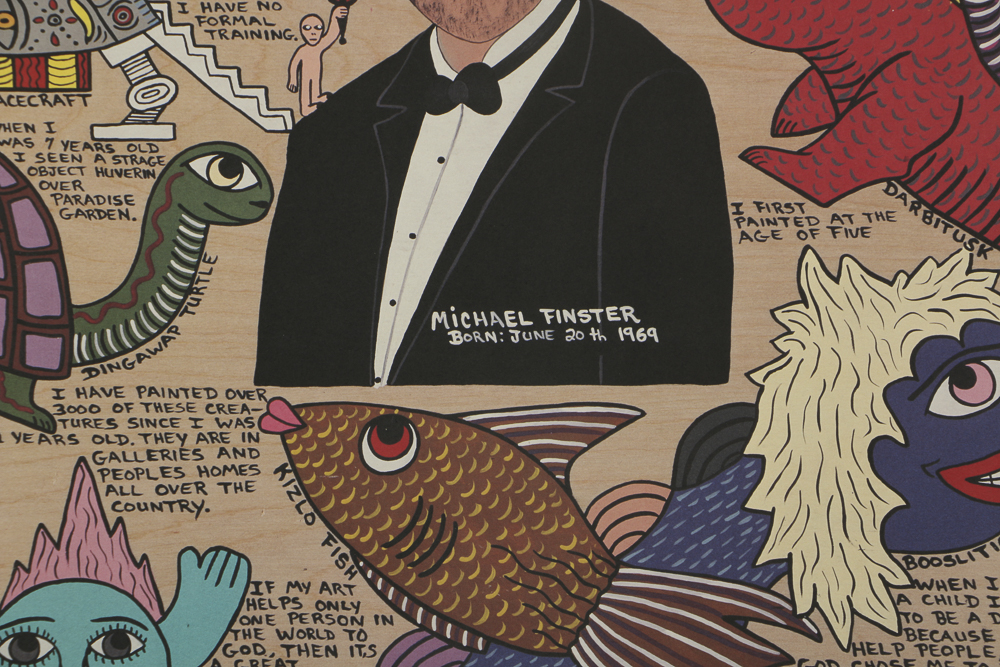 Michael Finster Offset Lithograph on Paper "The Collection"