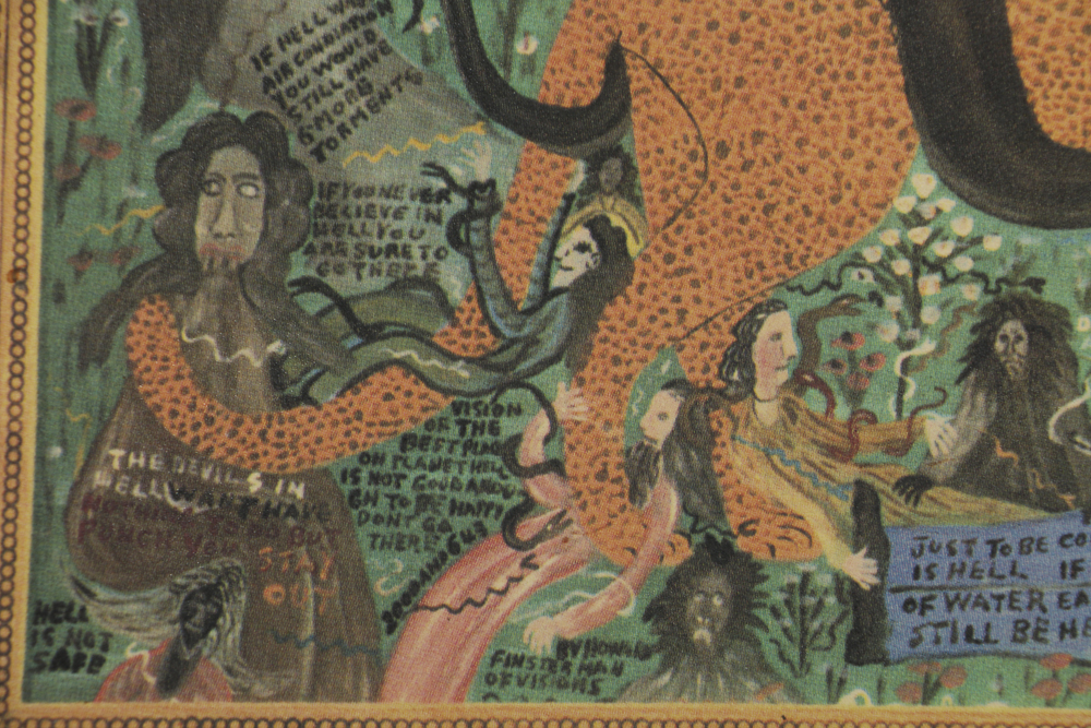 Howard Finster Offset Lithograph on Paper