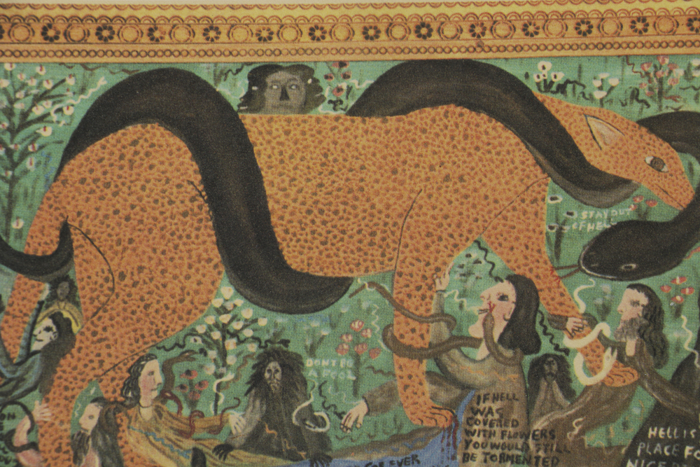 Howard Finster Offset Lithograph on Paper