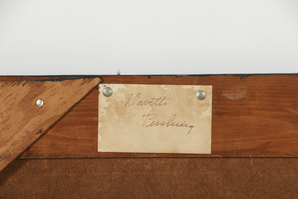 Louise Pershing Oil Painting on Wood Abstract Composition