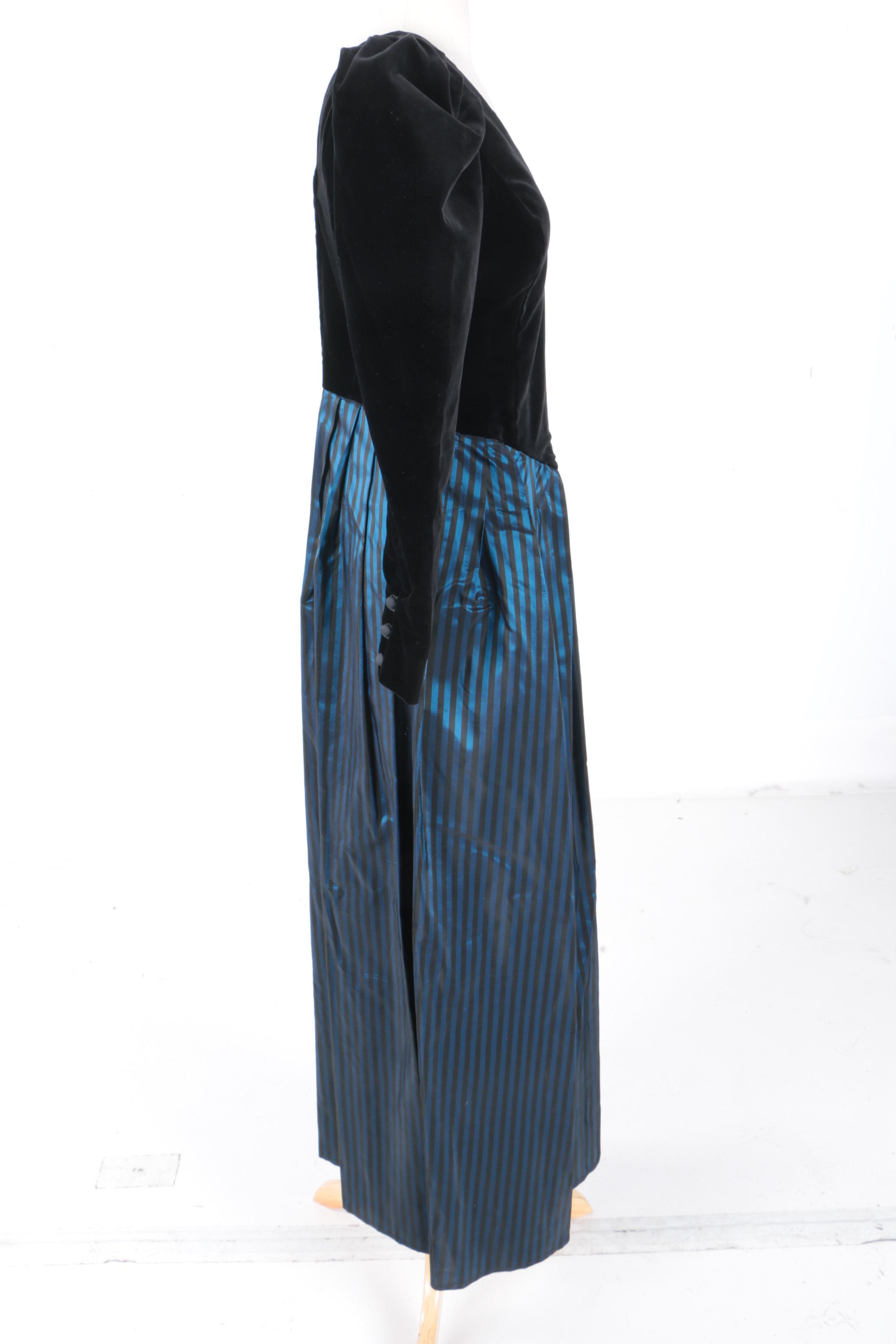 Circa 1980s Laura Ashley Formal Dress