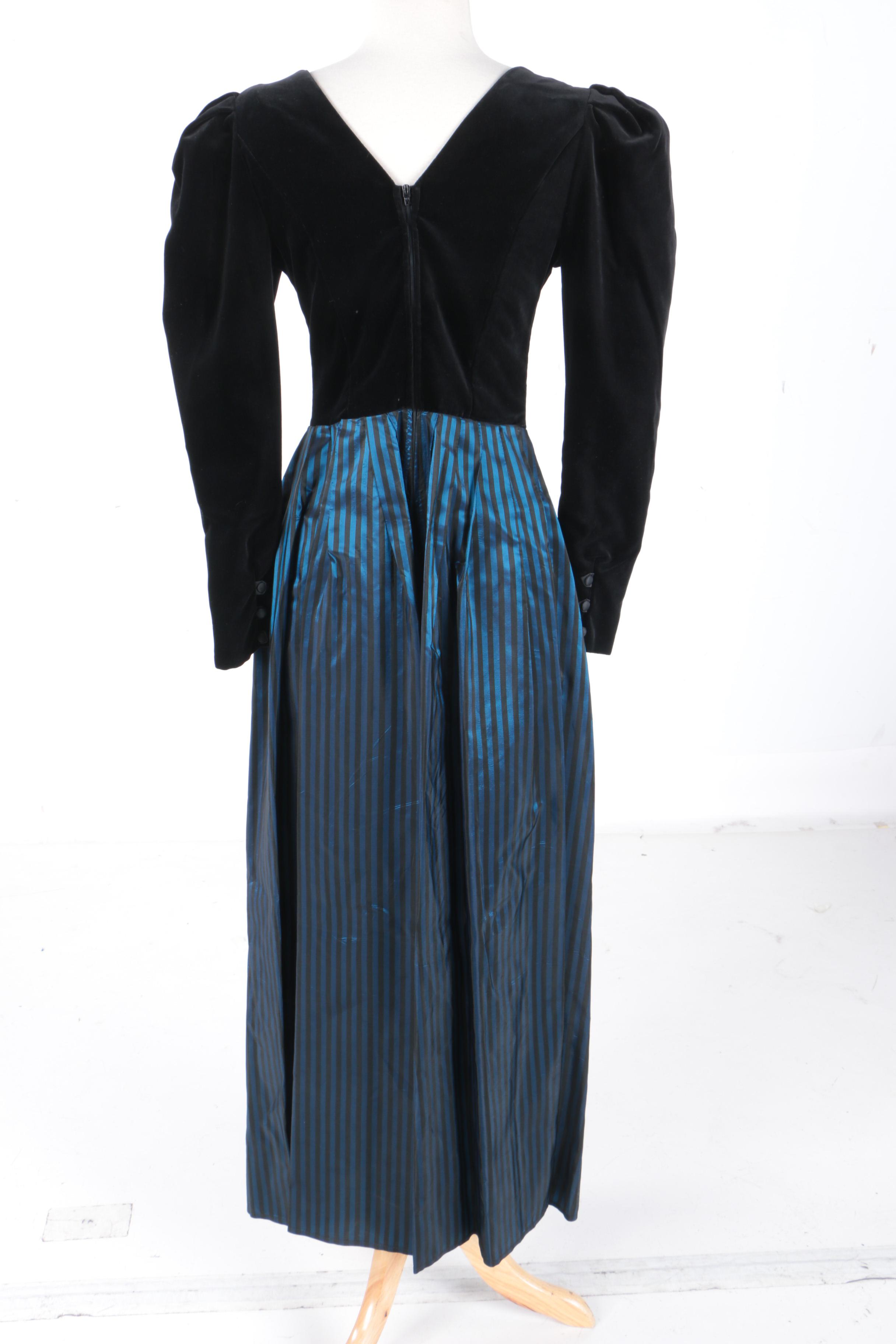 Circa 1980s Laura Ashley Formal Dress