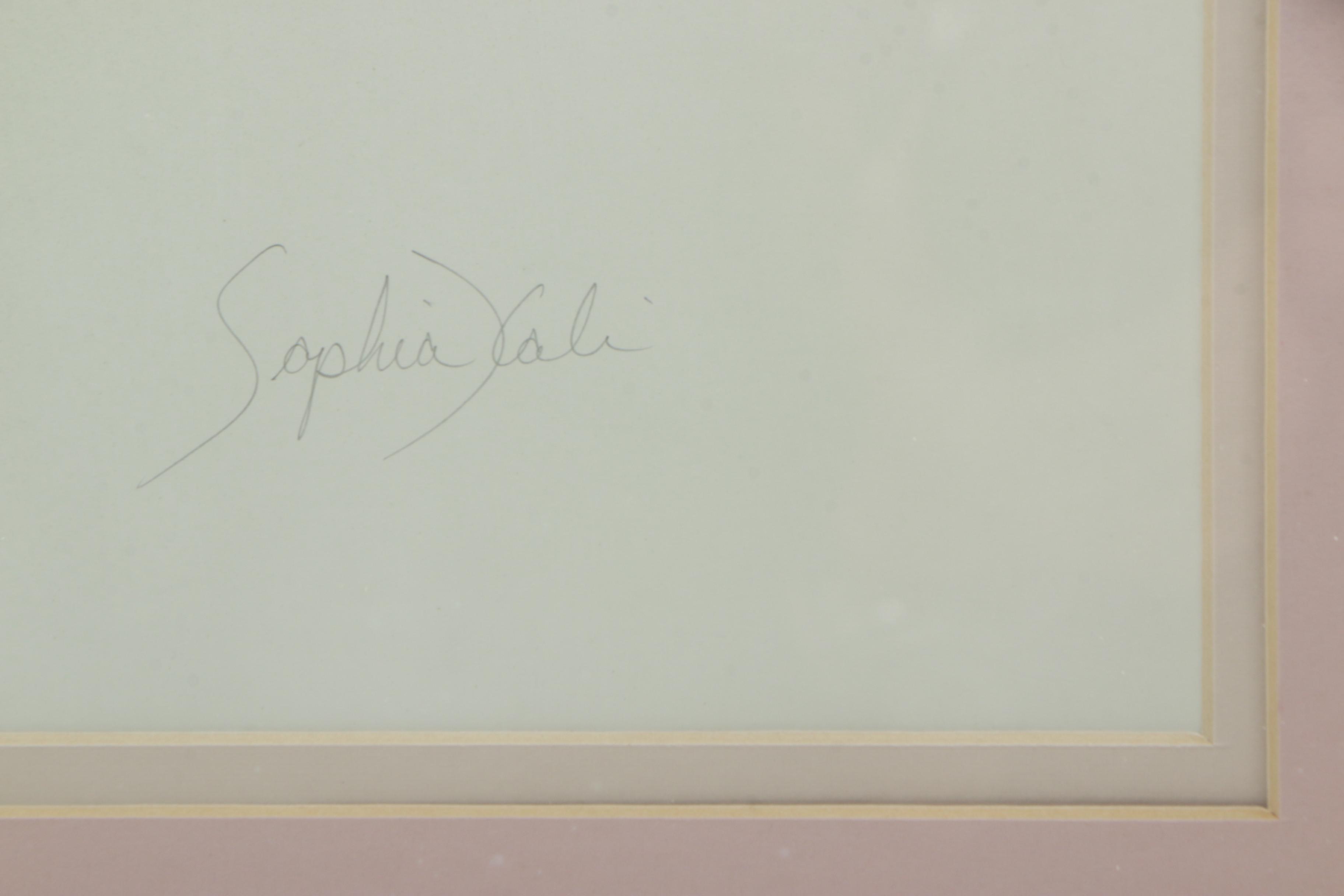 Sophia Kali Limited Edition Reproduction Print of a Columbine