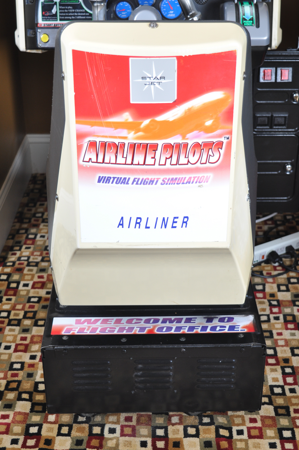 1999 Sega "Airline Pilots" Arcade Game