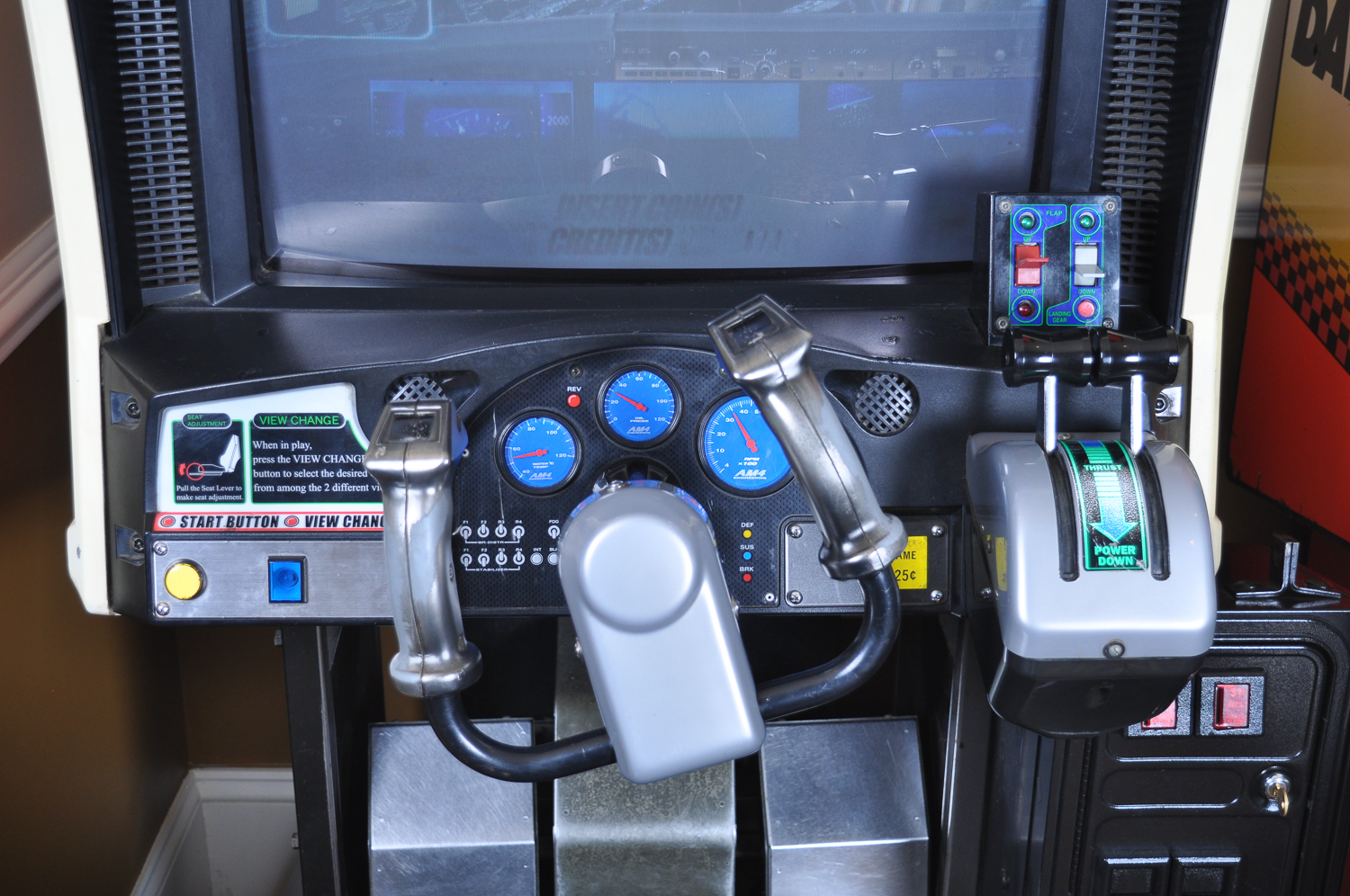 1999 Sega "Airline Pilots" Arcade Game