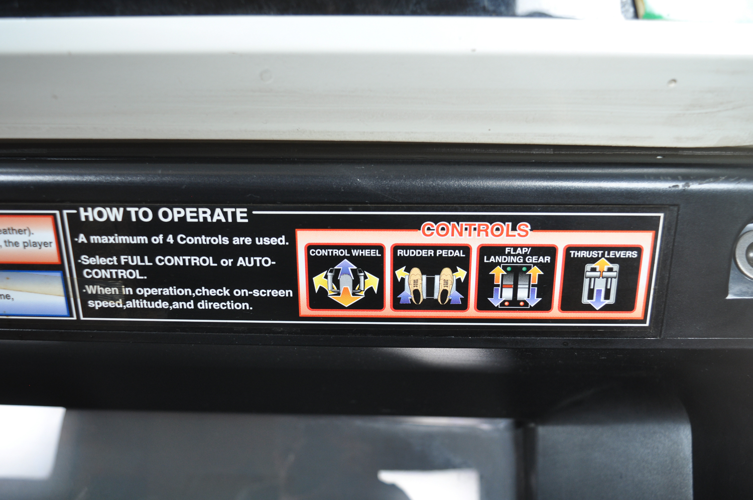 1999 Sega "Airline Pilots" Arcade Game