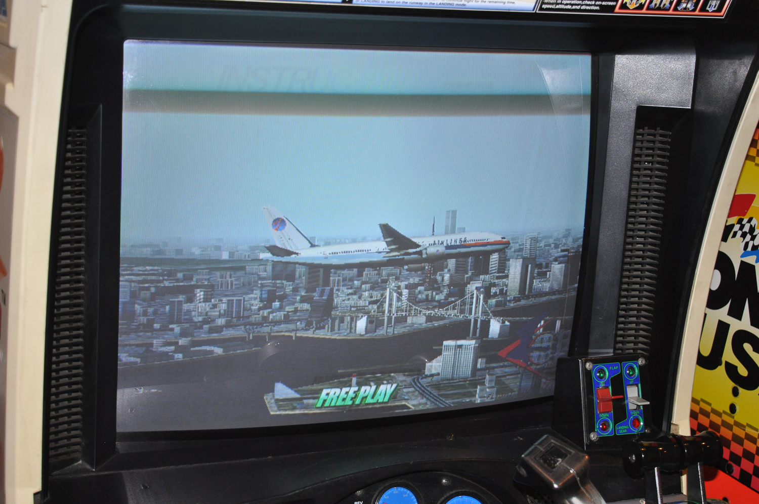 1999 Sega "Airline Pilots" Arcade Game